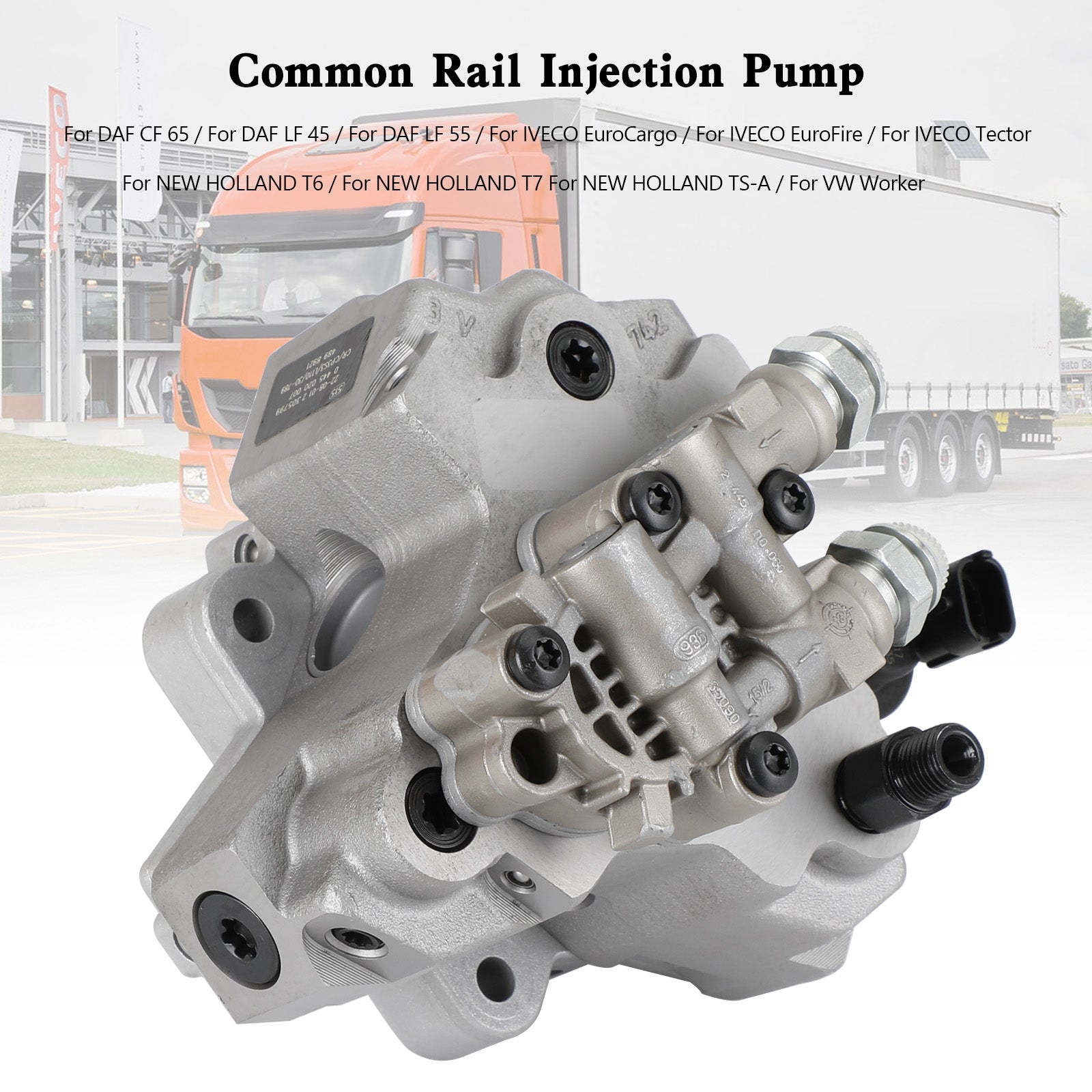 PALASER Iveco Eurocargo/eurofire/tector High Pressure Fuel Injection Pump 2995510 4896958 4897040 - Image 10