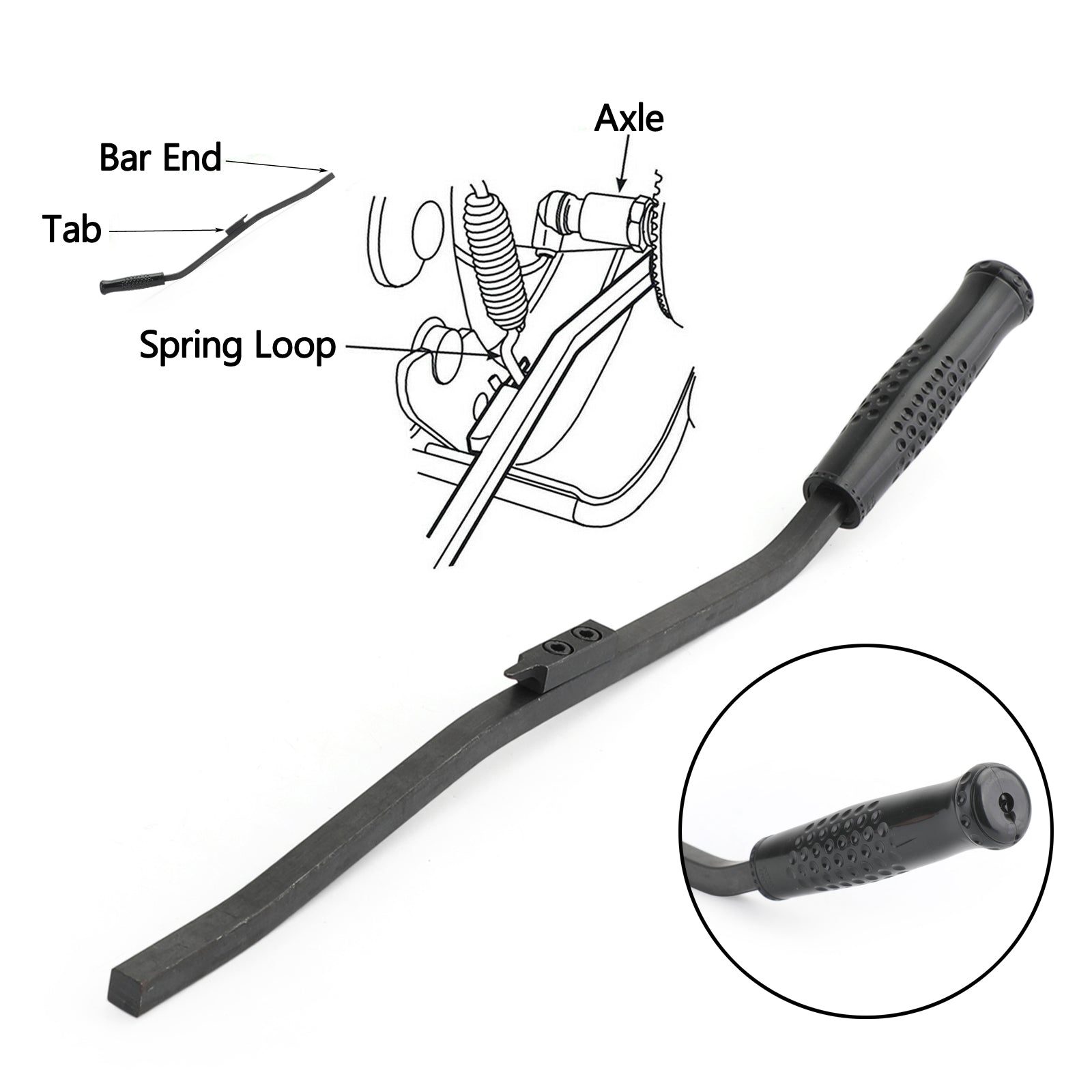 PALASER OTC5081 S-cam Air Brake Spring Tool Truck Brake Shoe Service Tractors Trailers - Image 3