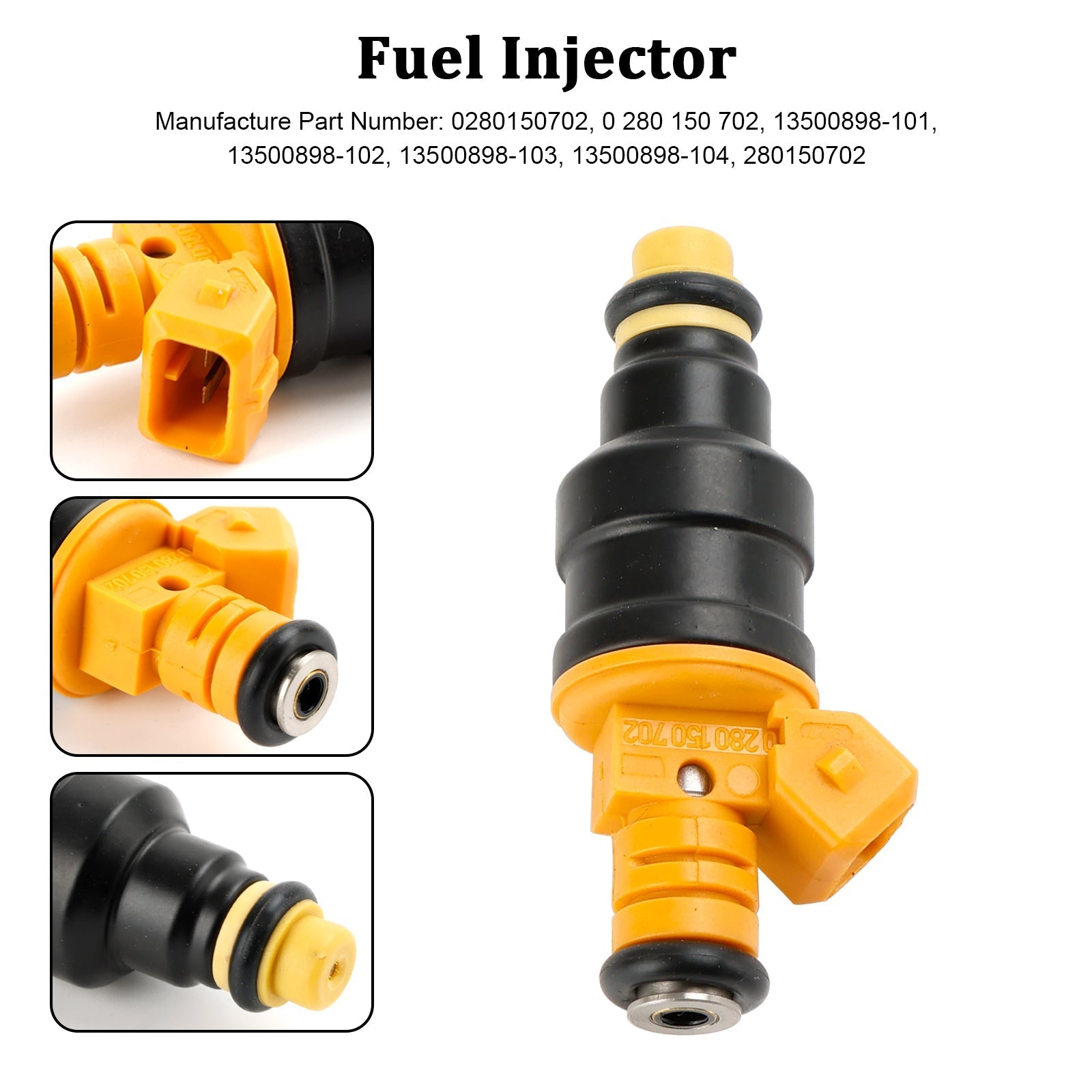 PALASER Lancia 33 75 147 155 156 164 Gtv 2.0T 2.5L 3.0L V6 24V Fuel Injector 0280150702 13500898-101 - Image 4