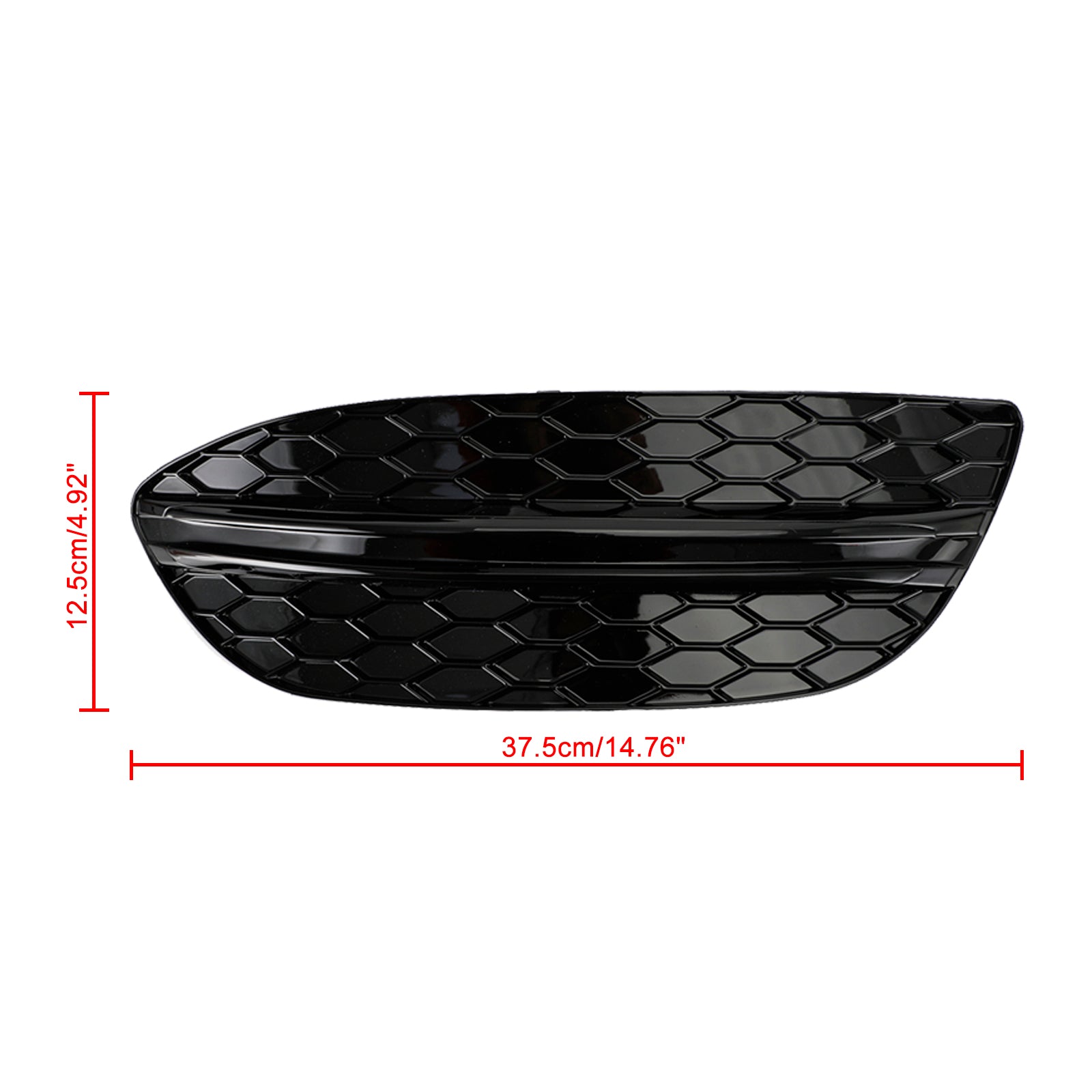 PALASER 2015-2018 Benz C-class W205 Base Sedan 2PCS Front Fog Light Cover - Image 4