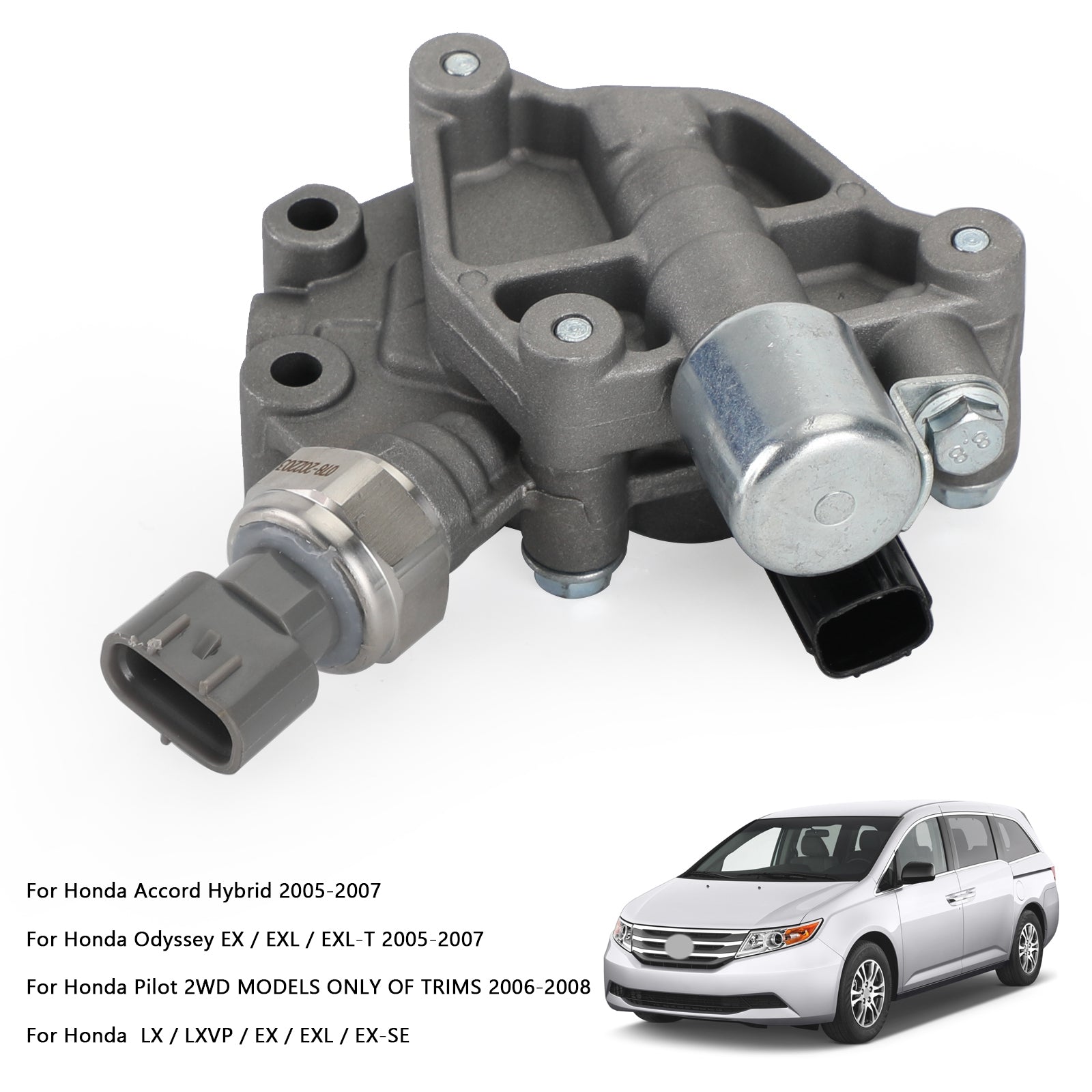 PALASER 2005-2007 Honda Odyssey Vtec Solenoid Spool Valve W/gasket 15810-RKB-J01 - Image 5