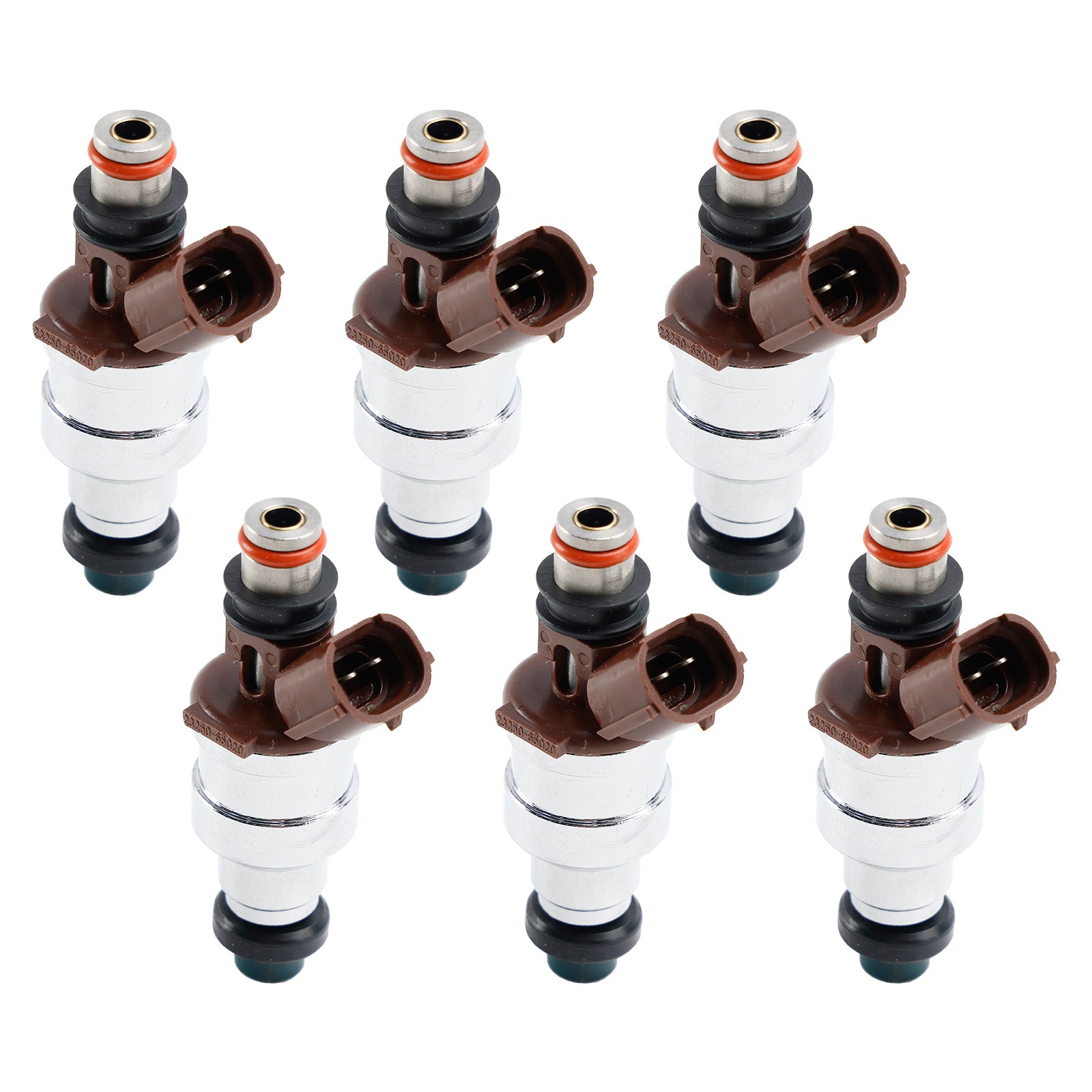 PALASER 1989-1995 Toyota 4Runner 3VZE 3.0L V6 6pcs Fuel Injectors 23209-65020
