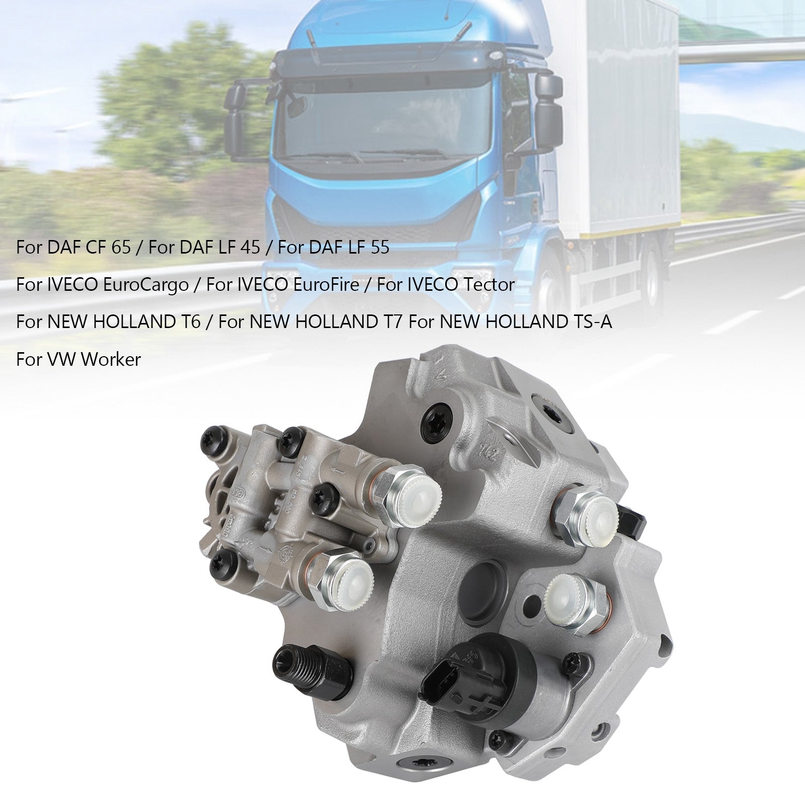 PALASER Iveco Eurocargo/eurofire/tector High Pressure Fuel Injection Pump 2995510 4896958 4897040 - Image 8