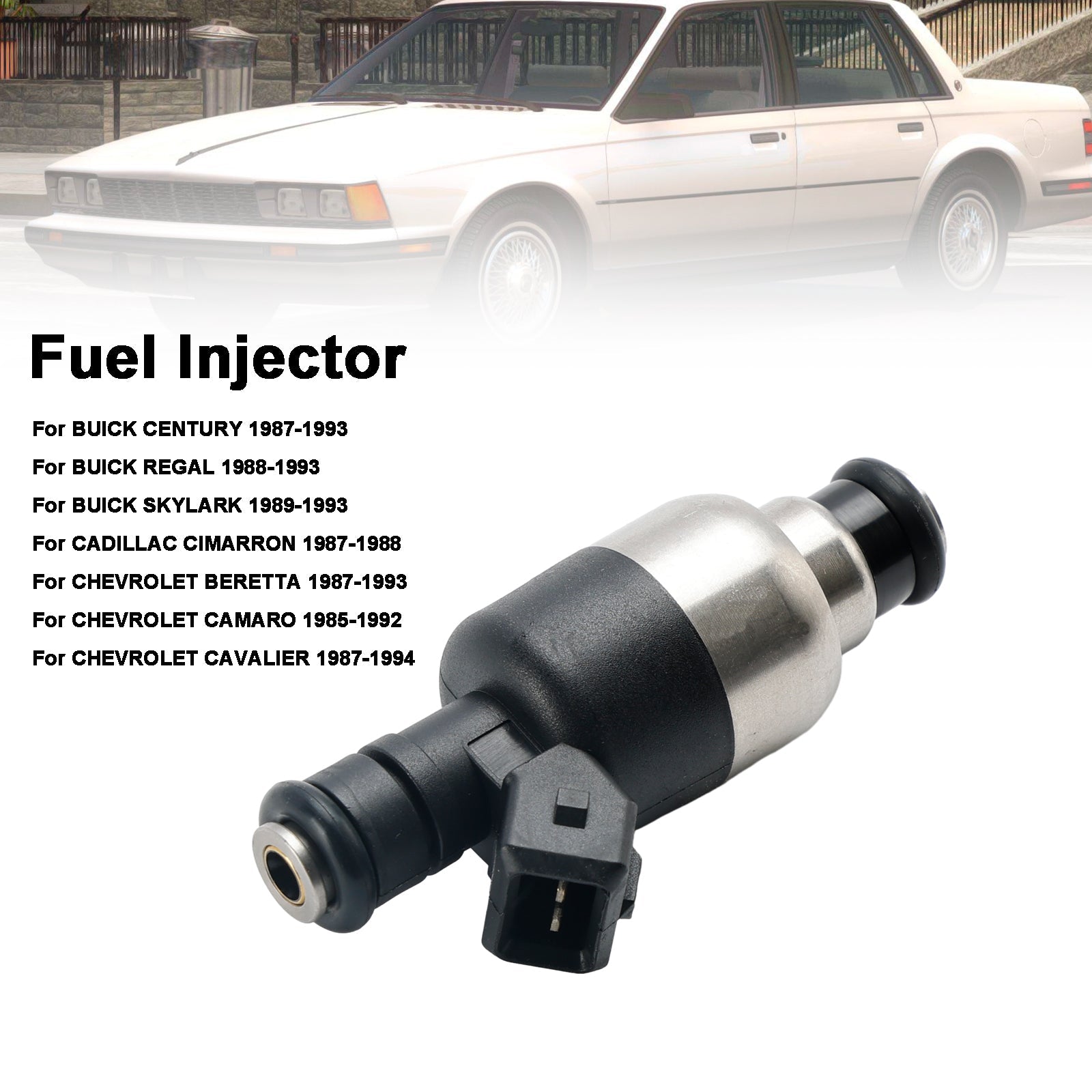 PALASER 1987-1988 Cadillac Cimarron Fuel Injectors 5235136 17089569 - Image 4