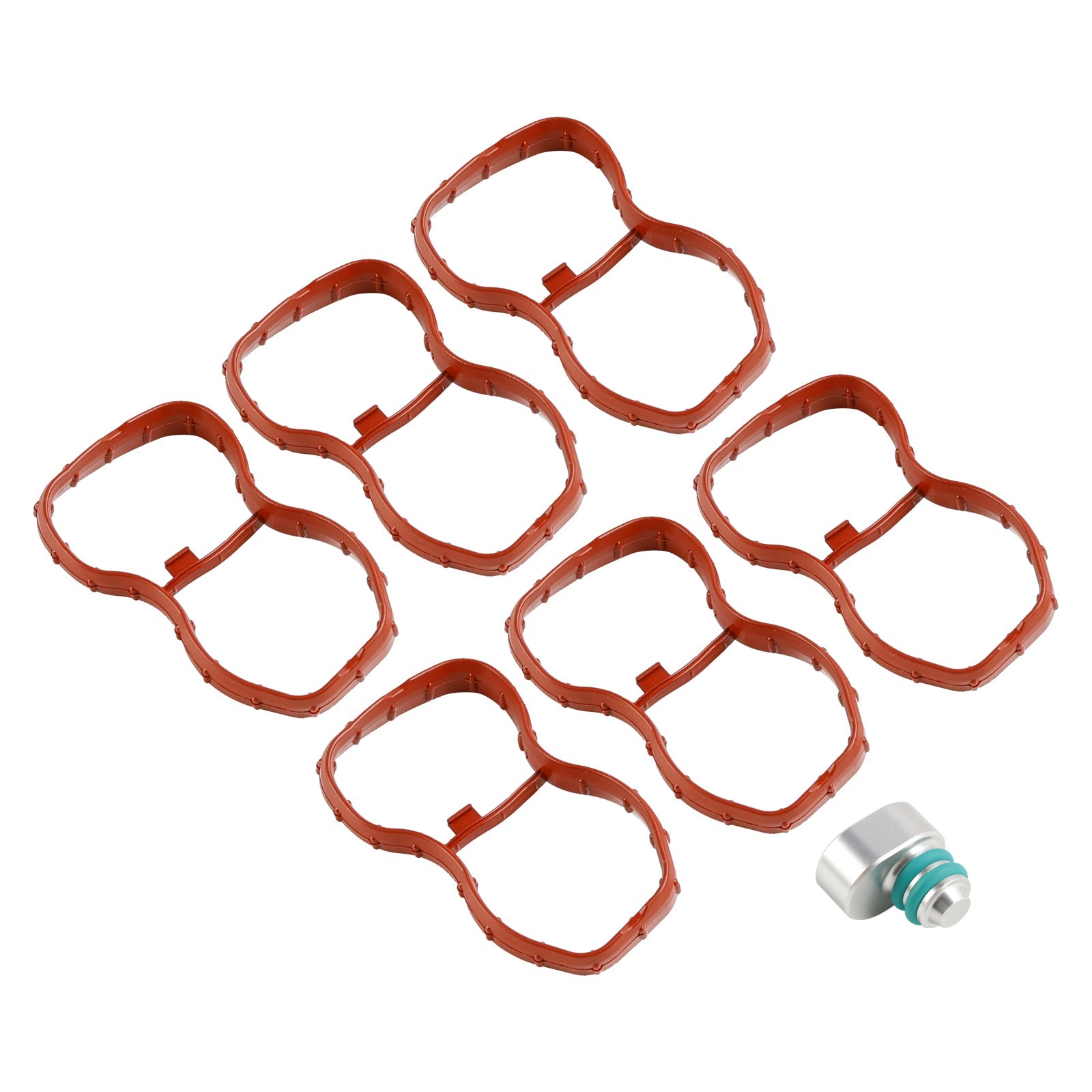 PALASER BMW E90-93 F10 F11 F07 X5 X6 N57 6Pcs Intake Manifold Gasket 1167807480 11618511363 - Image 18
