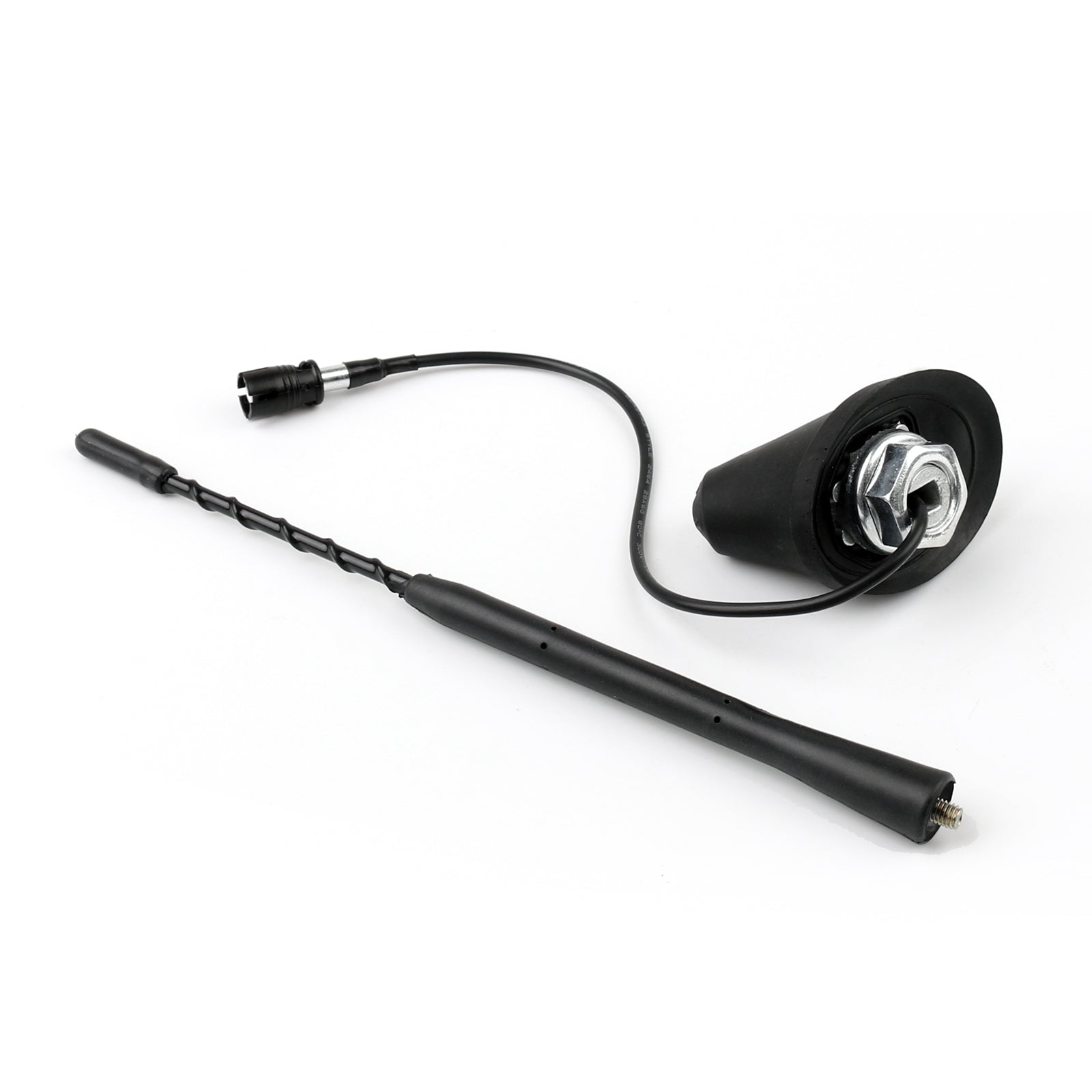 PALASER 9" Amplified Am/pm Roof Aerial Antenna + Base Combo Set For Vw Toyota Lexus - Image 3