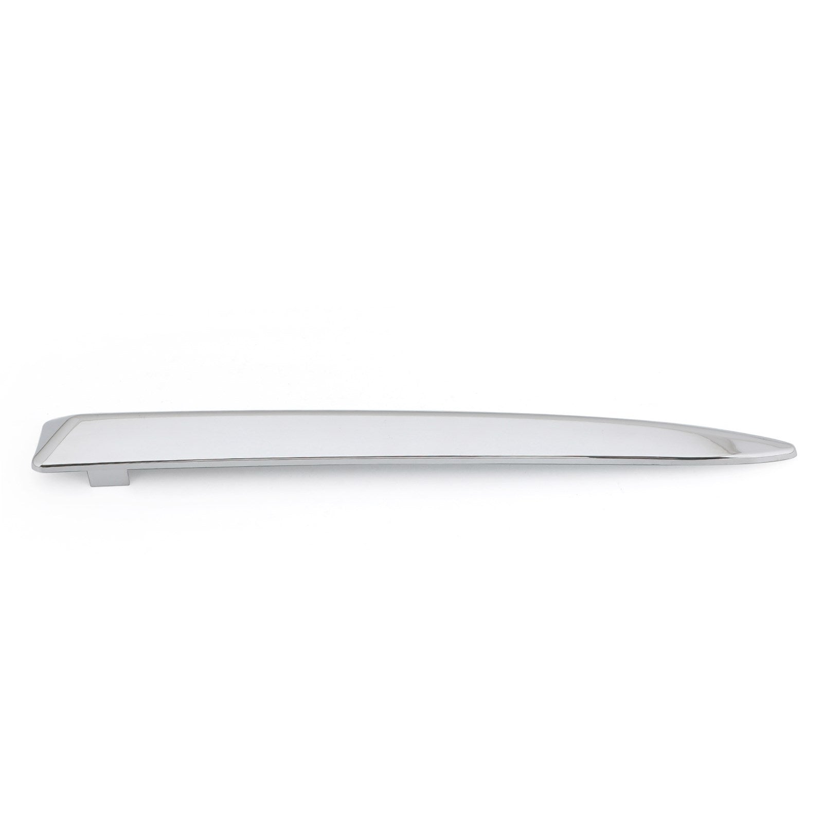 PALASER Pair Chrome Front Bumper Upper Grill Moulding Trim For Fiat 500 2007-2015 - Image 5