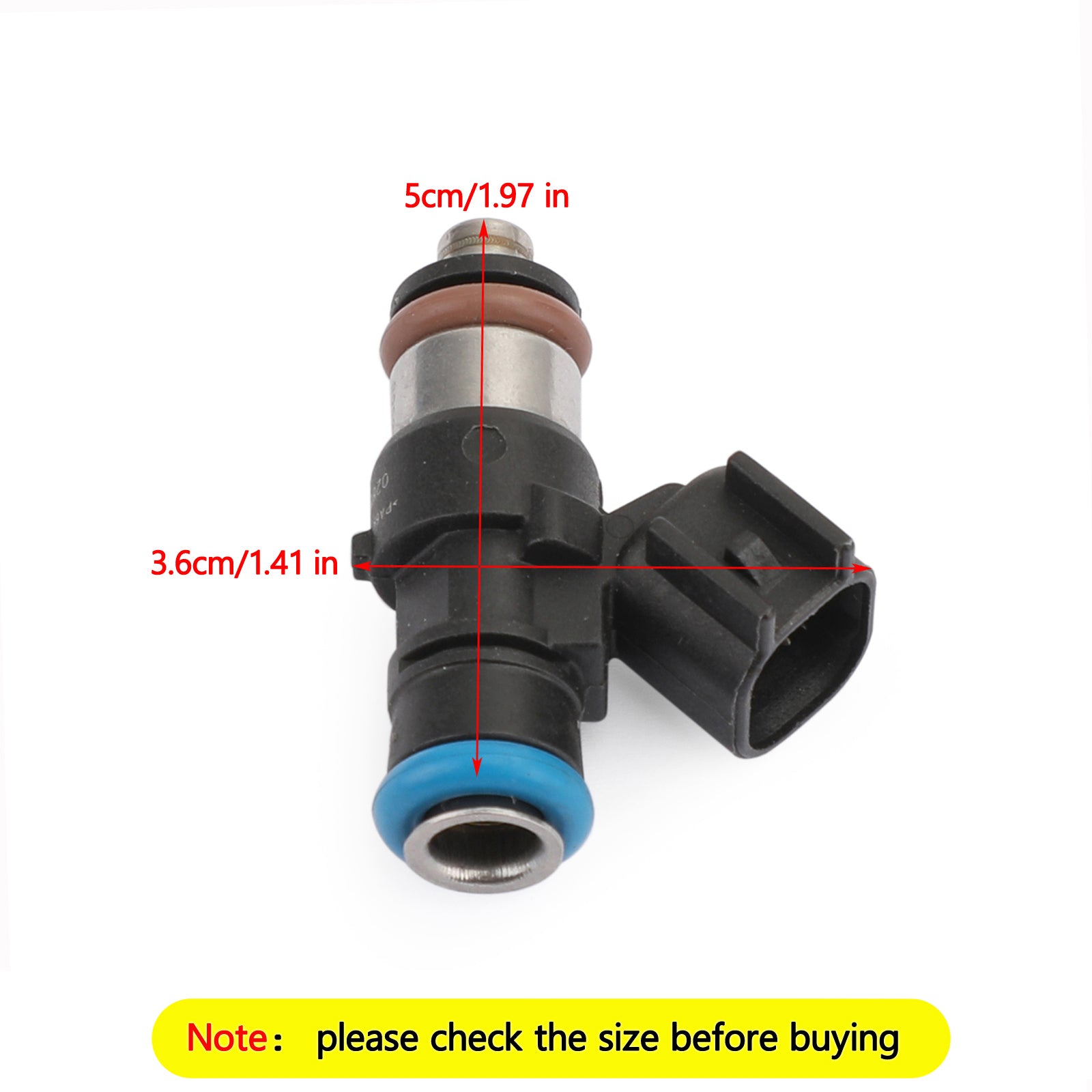 PALASER CM5165 INJ699 1 PCS Fuel Injectors 0280158091 Fits Ford Mercury Mazda Lincoln 3.5L 3.7L CX-9 - Image 2