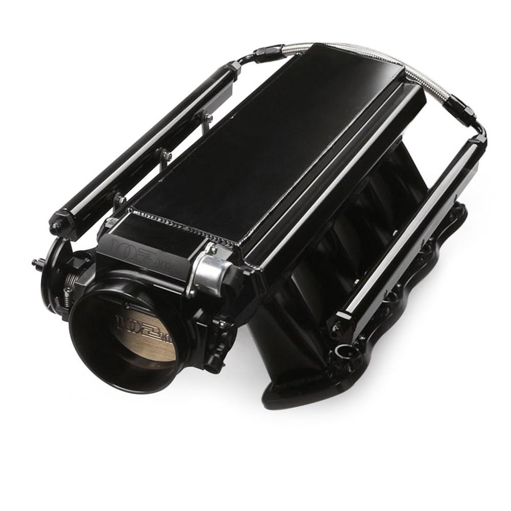 PALASER Chevrolet Small Block V8 Gen. Iii/iv Ls-based 102Mm Intake Manifold W/ Fuel Rails Cathedral Port - Image 9