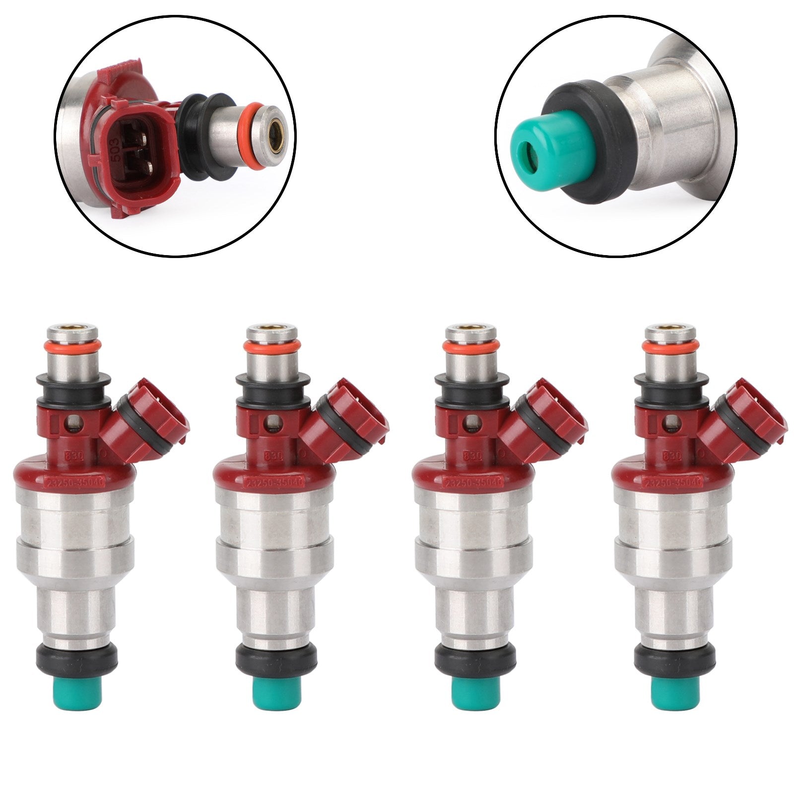 PALASER 1989-1995 Toyota 4Runner 2.4L 4PCS Fuel Injectors 22842-12130 23209-35040 23250-35040 - Image 2