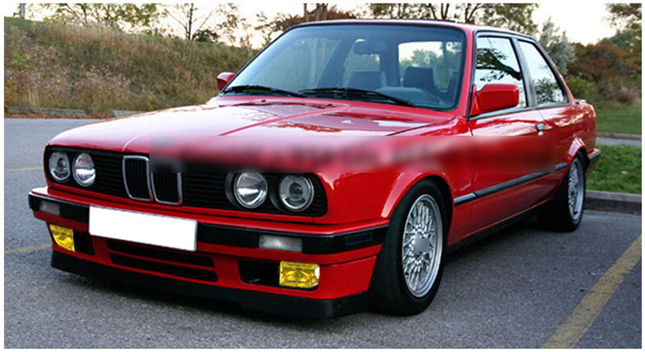PALASER Front Bumper Yellow Fog Lights Plastic Lens Kit For 1985-1993 BMW E30 3-Series Sedan - Image 6