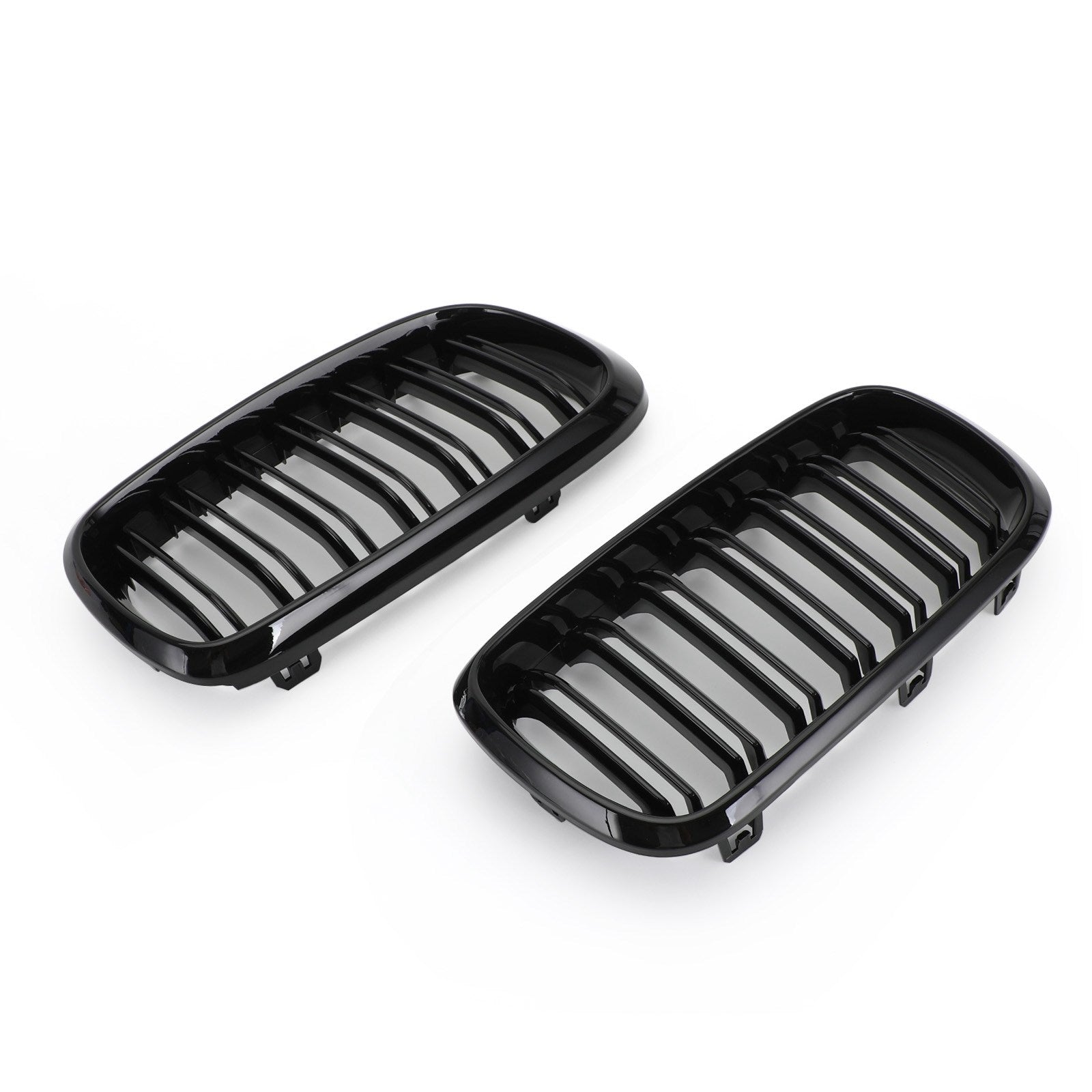 PALASER Gloss Black Dual Front Kidney Grille Fit BMW X5M F85 X6M F86 X5 F15 X6 F16 13-18 - Image 6