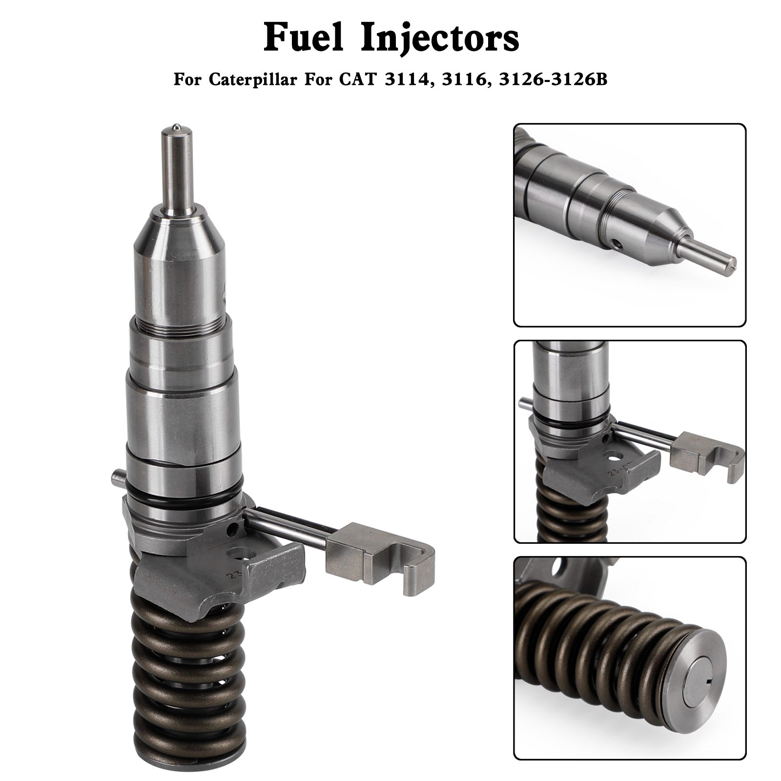 PALASER Fuel Injector 1278216 127-8222 127-8205 0R-8682 Fit Caterpillar 3116 3114 - Image 8