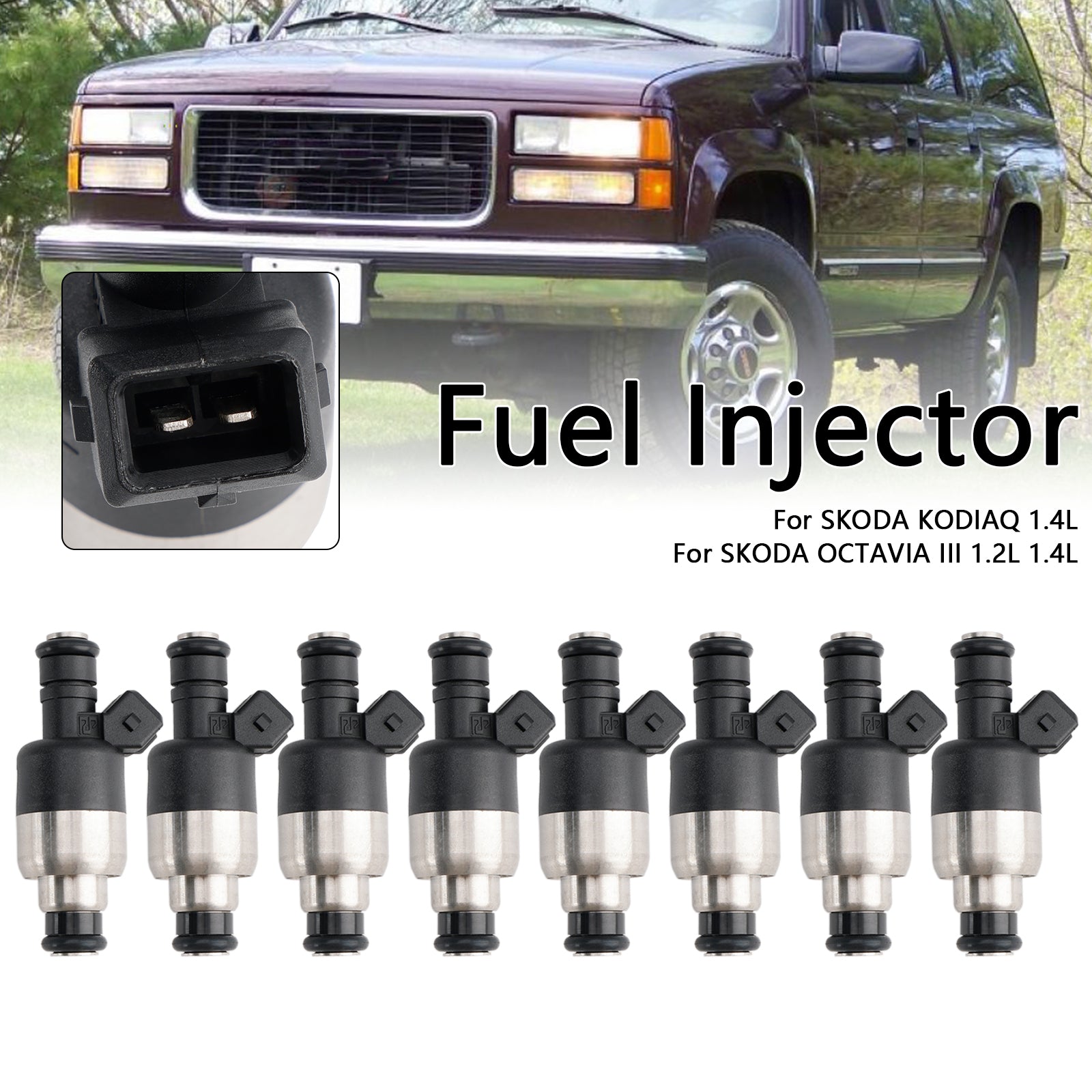 PALASER 1996-1999 Chevrolet P30 GMC P3500 8Pcs Fuel Injector 17109596 83211150 - Image 3