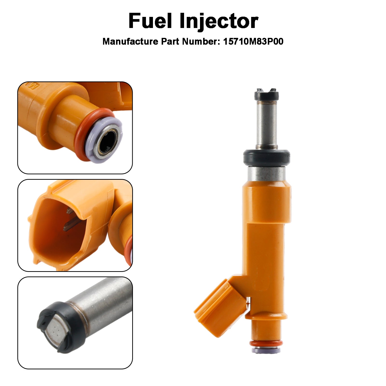 PALASER 10.2014-11.2017 Maruti Swift 2nd Gen 1.2L Fuel Injectors 15710M83P00 - Image 7