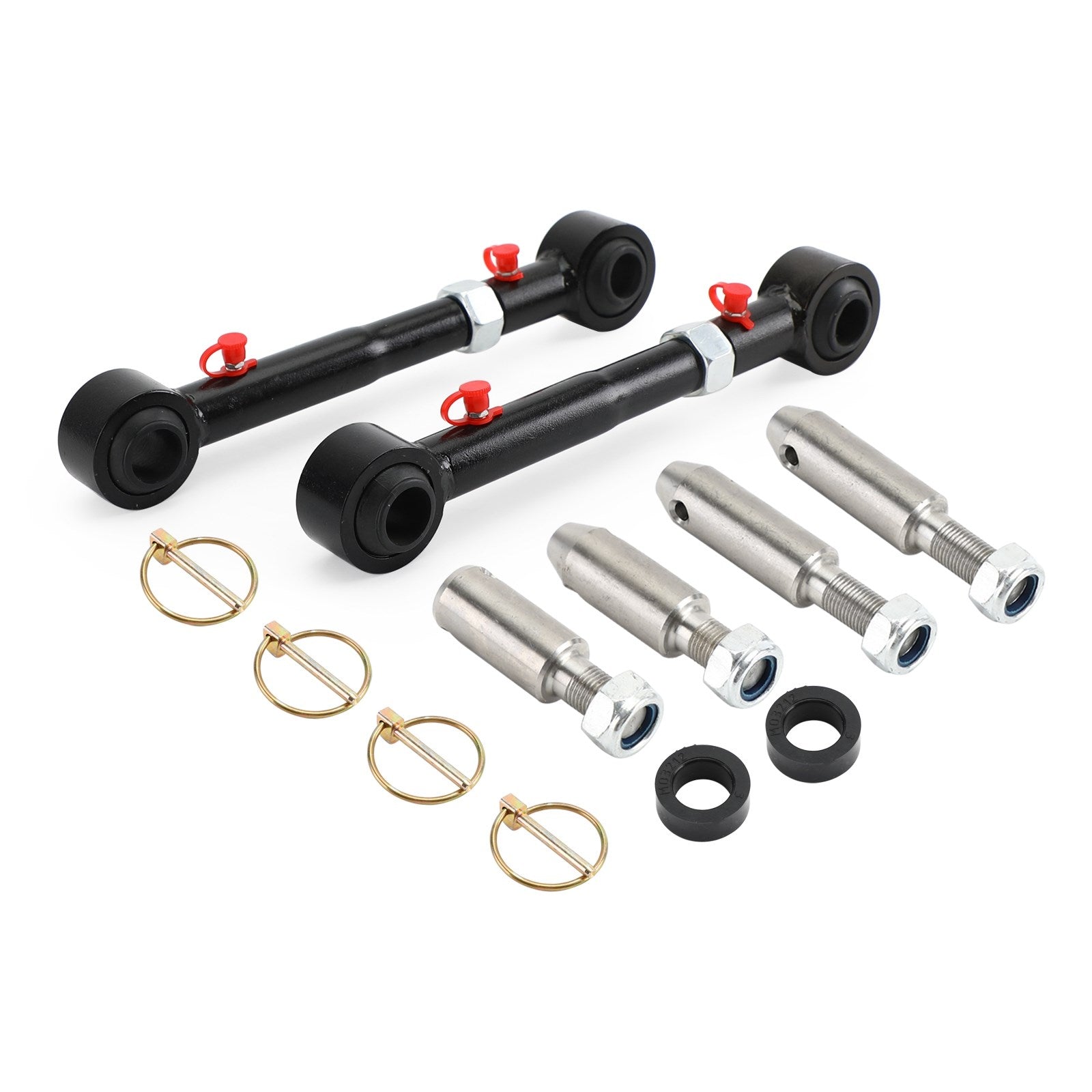 PALASER Front Sway Bar Links Disconnect For 2007-2021 Jeep Wrangler Jk Jl 2.5-6 Lift - Image 4