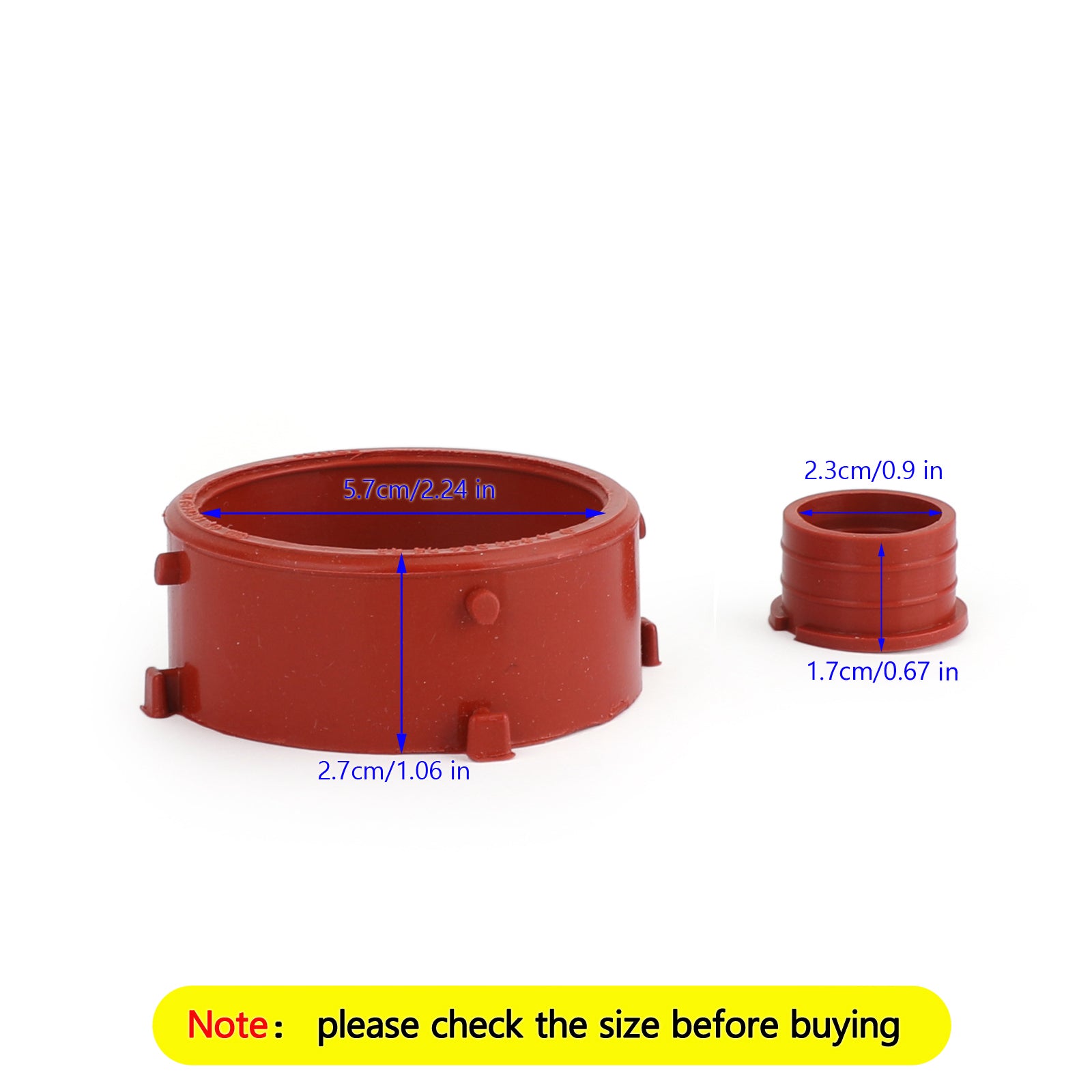 PALASER 2PCS Air Duct Seal To Turbocharger 6420940480 6420940580 Fit Mercedes - Image 2