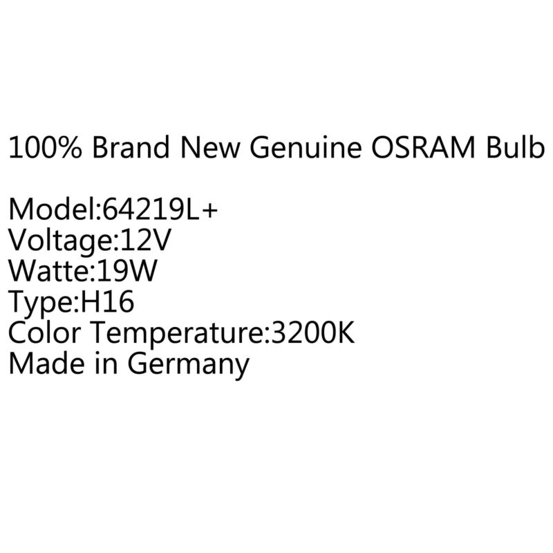 PALASER H16 Lexus 3200K Original 12V 64219L+ Osram Lamp B4 Halogen Fog Bulb 1pc 19W - Image 4