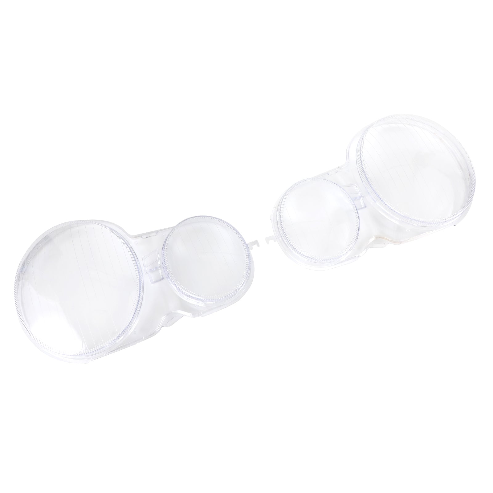PALASER 1996-2002 Mercedes E Class W210 Left +right Headlight Lens Plastic Cover Shell