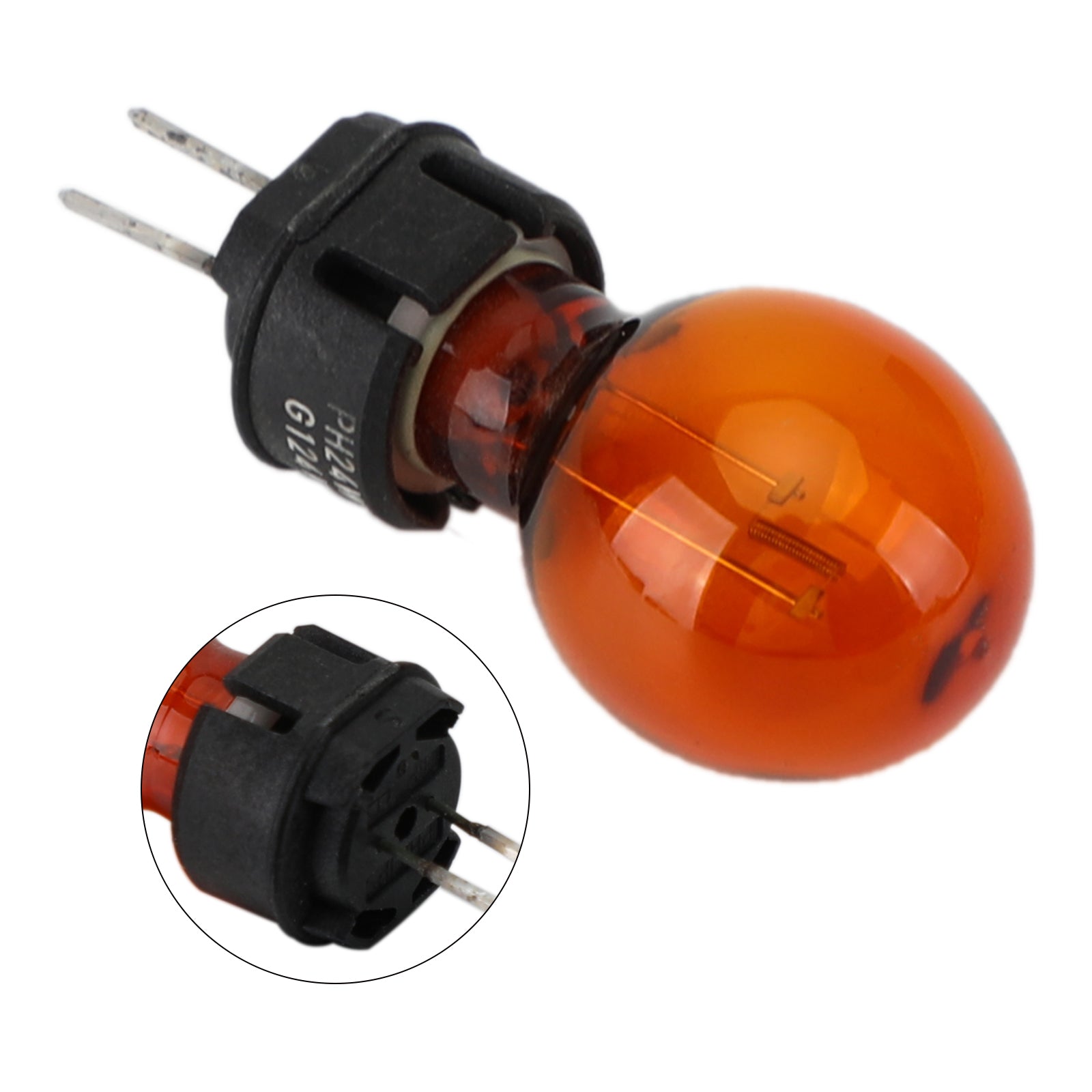 PALASER For Philips Turn Signal Bulb Double Needle Without Base 12V24W PH24WYSJ - Image 2