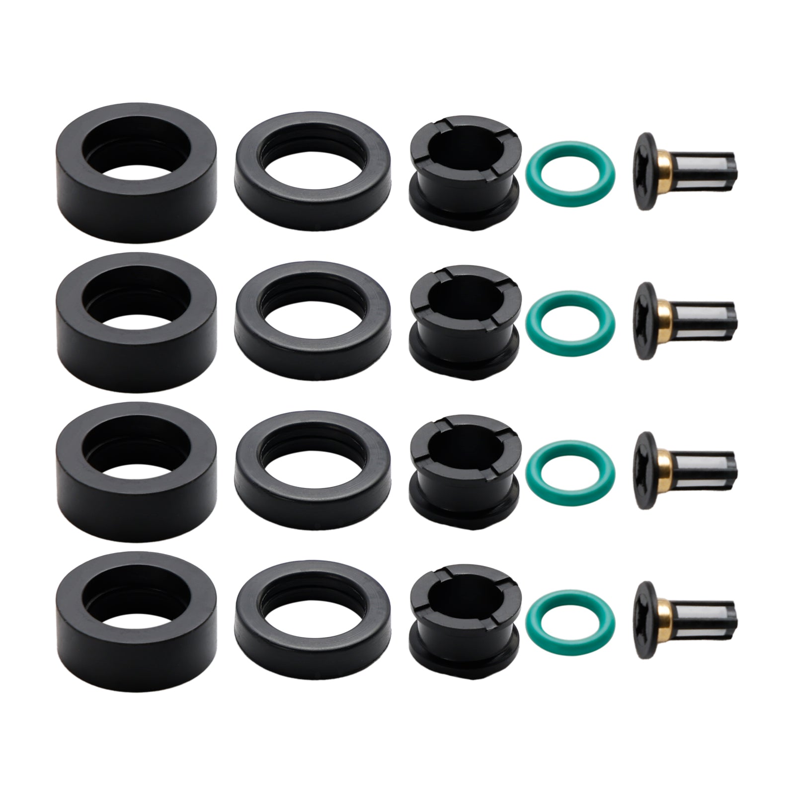 PALASER 1985-2001 Honda Prelude Fuel Injector Repair Kit O-rings Seals