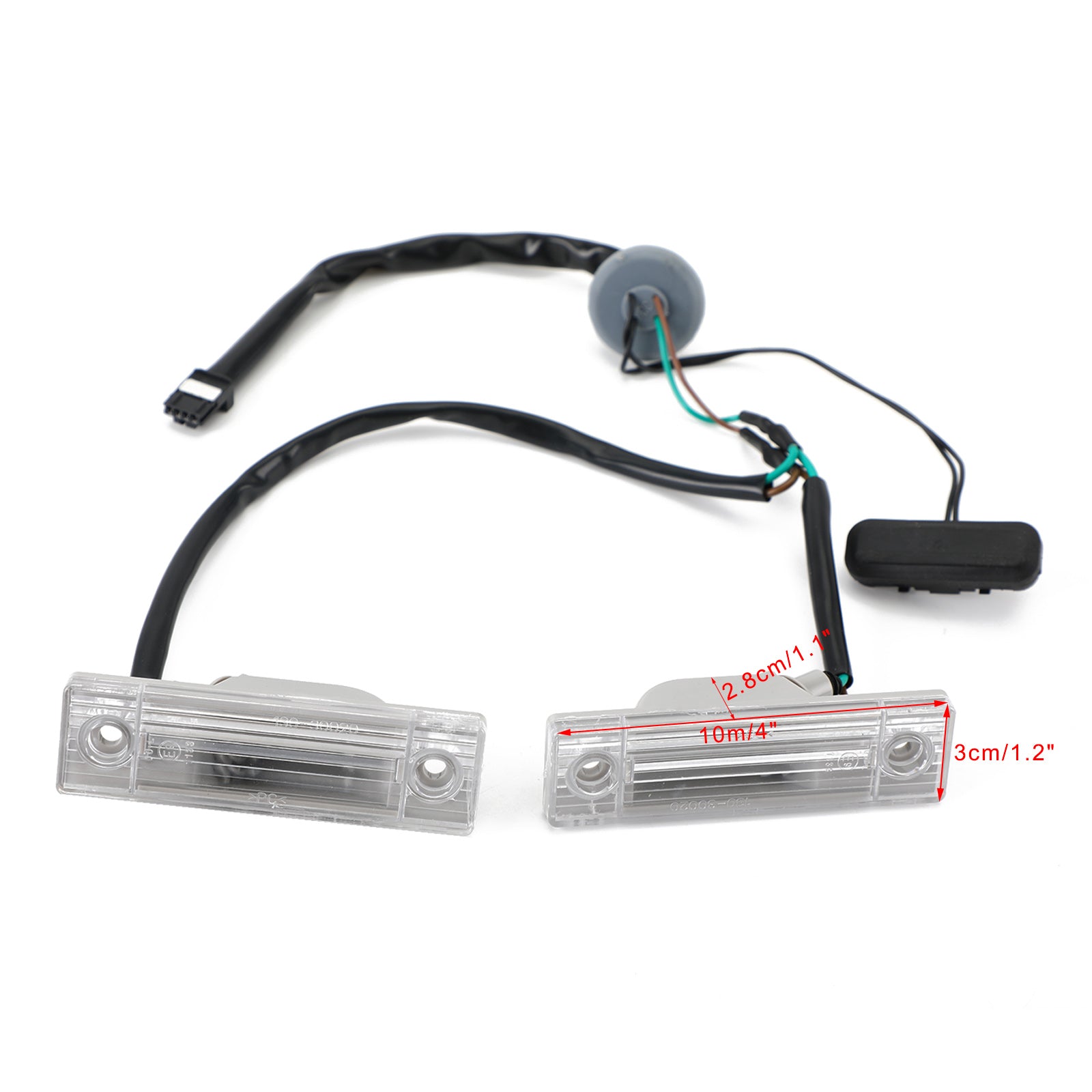 PALASER Rear Trunk Release Switch Licence Plate Lamp Fit Chevy Cruze Orlando 2011-2014 With Light - Image 2