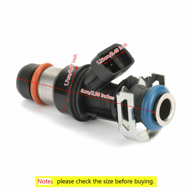PALASER 2000-2003 Chevrolet S10 4PCS Fuel Injector 25325012 25320687 - Image 2