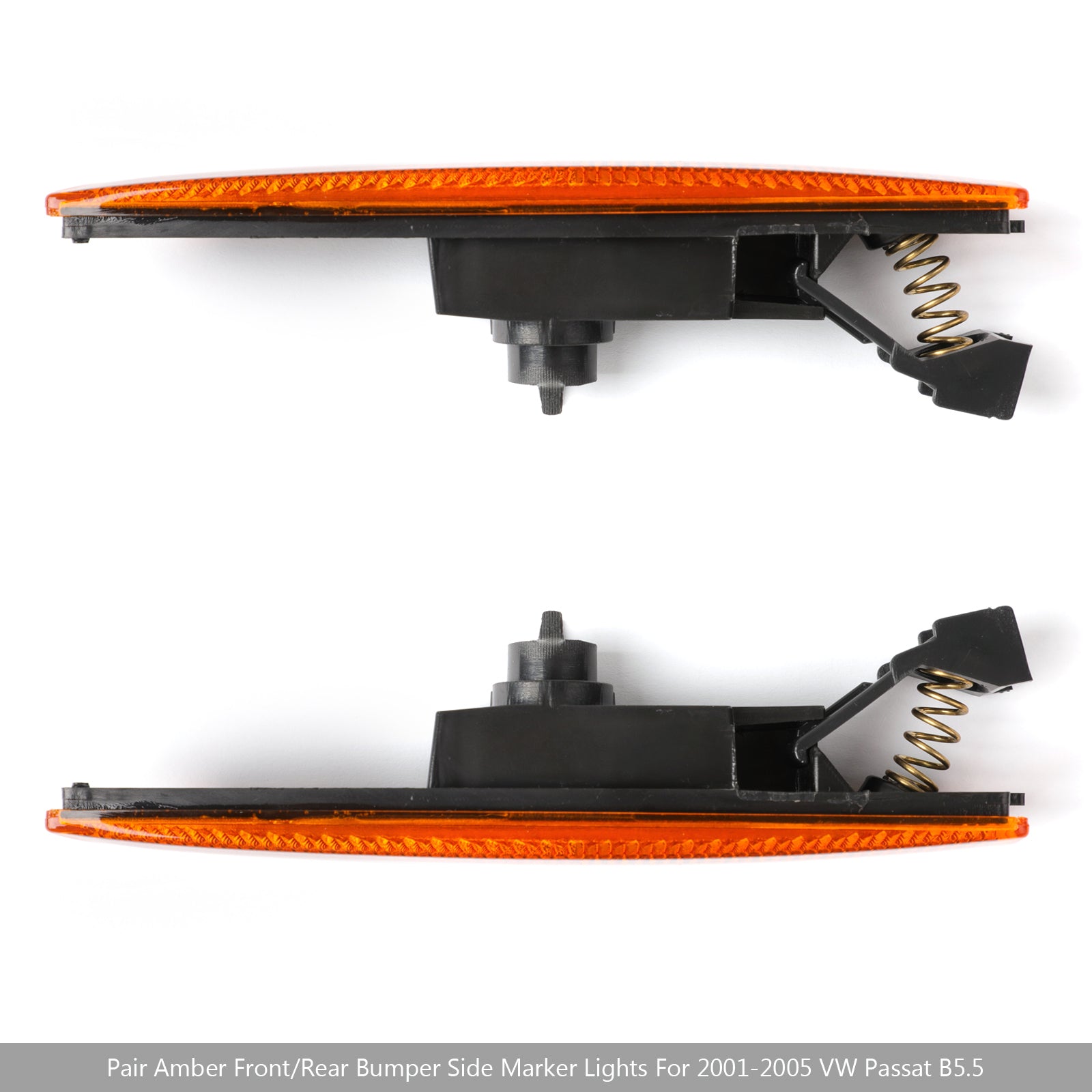 PALASER 2001-2005 Vw Passat B5.5 Pair Amber Front Bumper Side Marker Lights