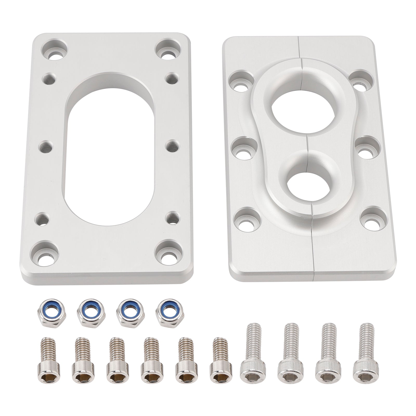 PALASER Aluminum Fire Wall Pass Through Raw Bracket For Holley Terminator X Max - Image 5