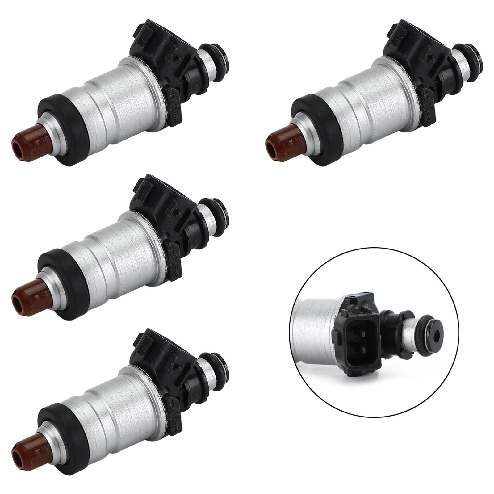 PALASER Honda Acura Integra Accord Civic Ex Si Vtec 4PCS Fuel Injectors 06164P2J000 - Image 2
