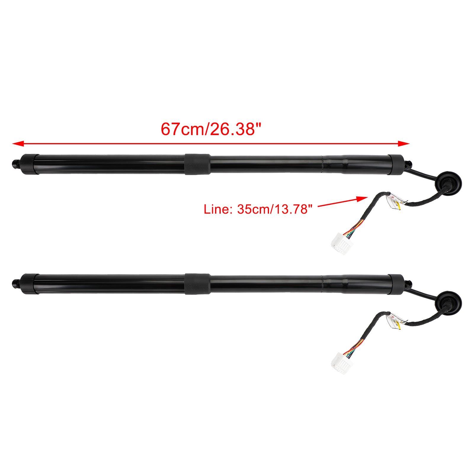 PALASER 17-19 Nissan Rogue Sl/sv Hybrid Sport Utility 4-Door 2.0L 2PCS Electric Tailgate Struts 905614BA4A 905614BA3A - Image 3