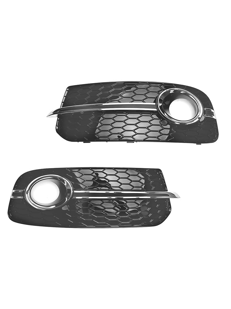 PALASER 2013-2017 Audi Q5 Standard Version Front Bumper Fog Light Grille Grill 8R0807681M 8R0807682J - Image 15