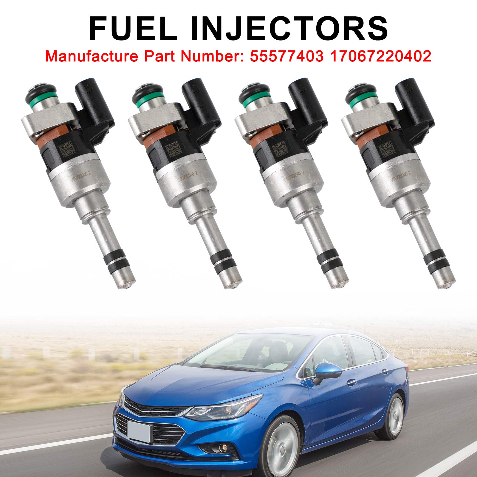 PALASER 2016-2019 Chevrolet Cruze L/ls/lt/premier 55577403 17067220402 Fuel Injector