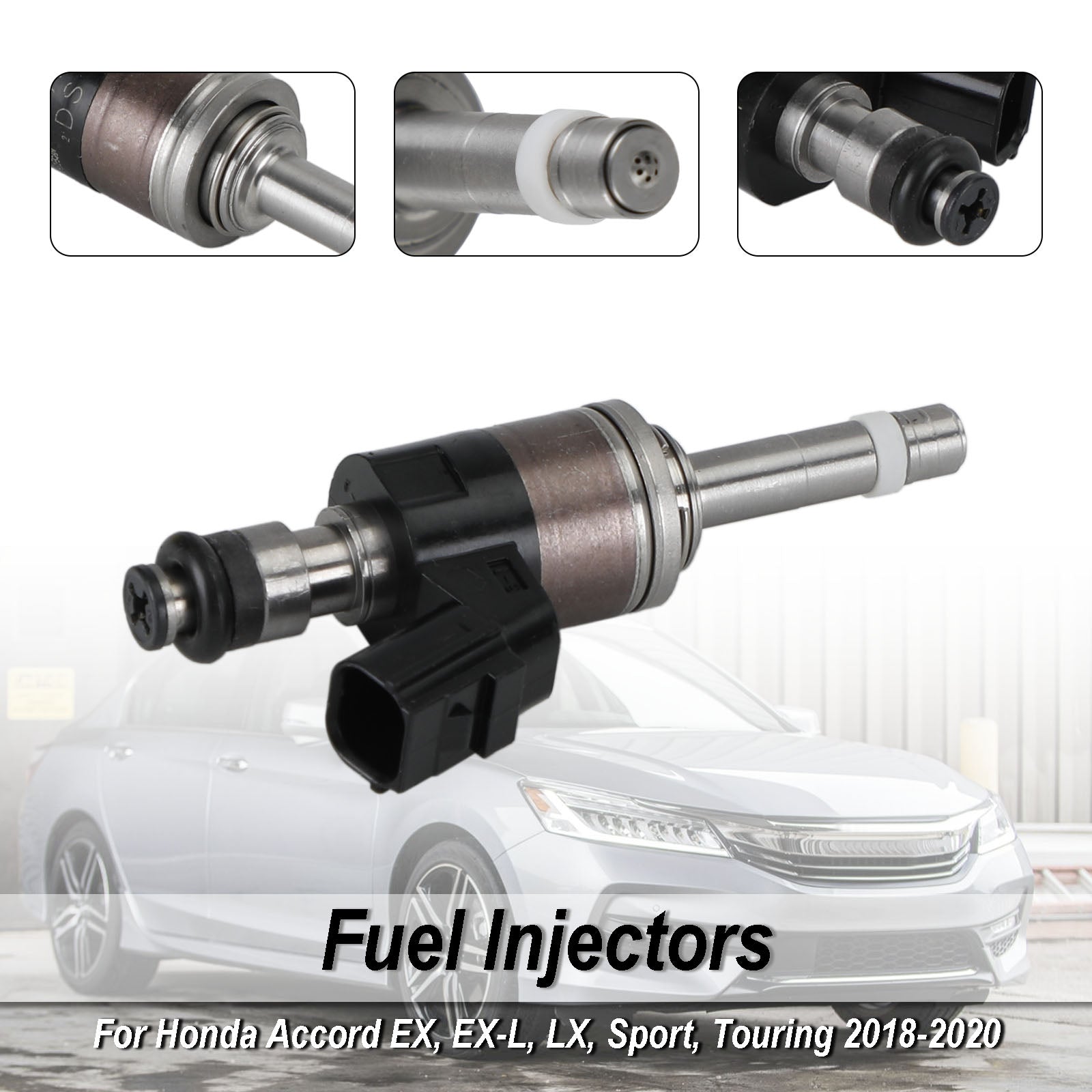 PALASER 2018-2020 Honda Accord Ex Ex-l Lx Sport Touring 160105PA305 Fuel Injectors 16010-5PA-305 - Image 8