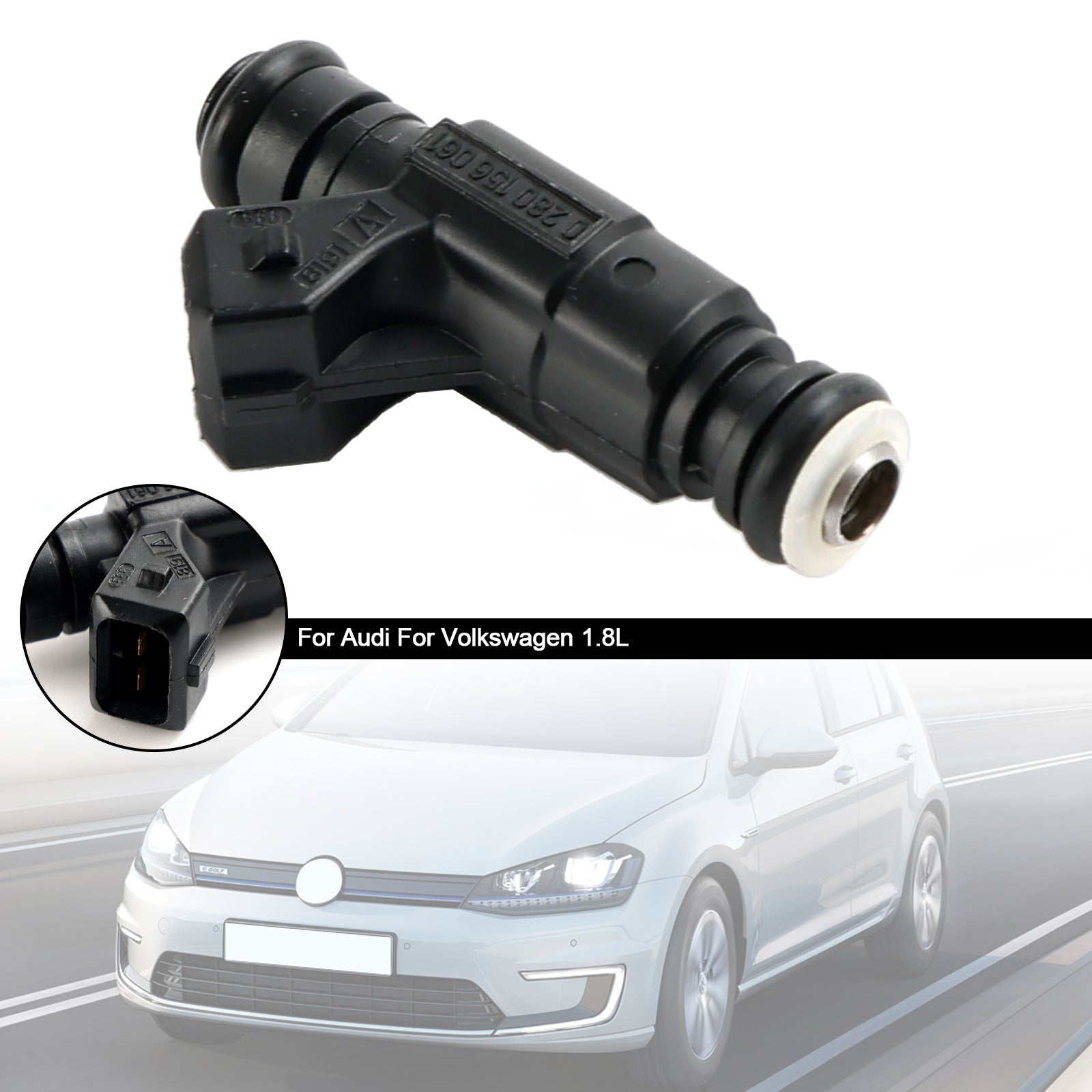 PALASER Audi Volkswagen 1.8L Fuel Injector 0280156061 06A906031BA 852-12184 - Image 9