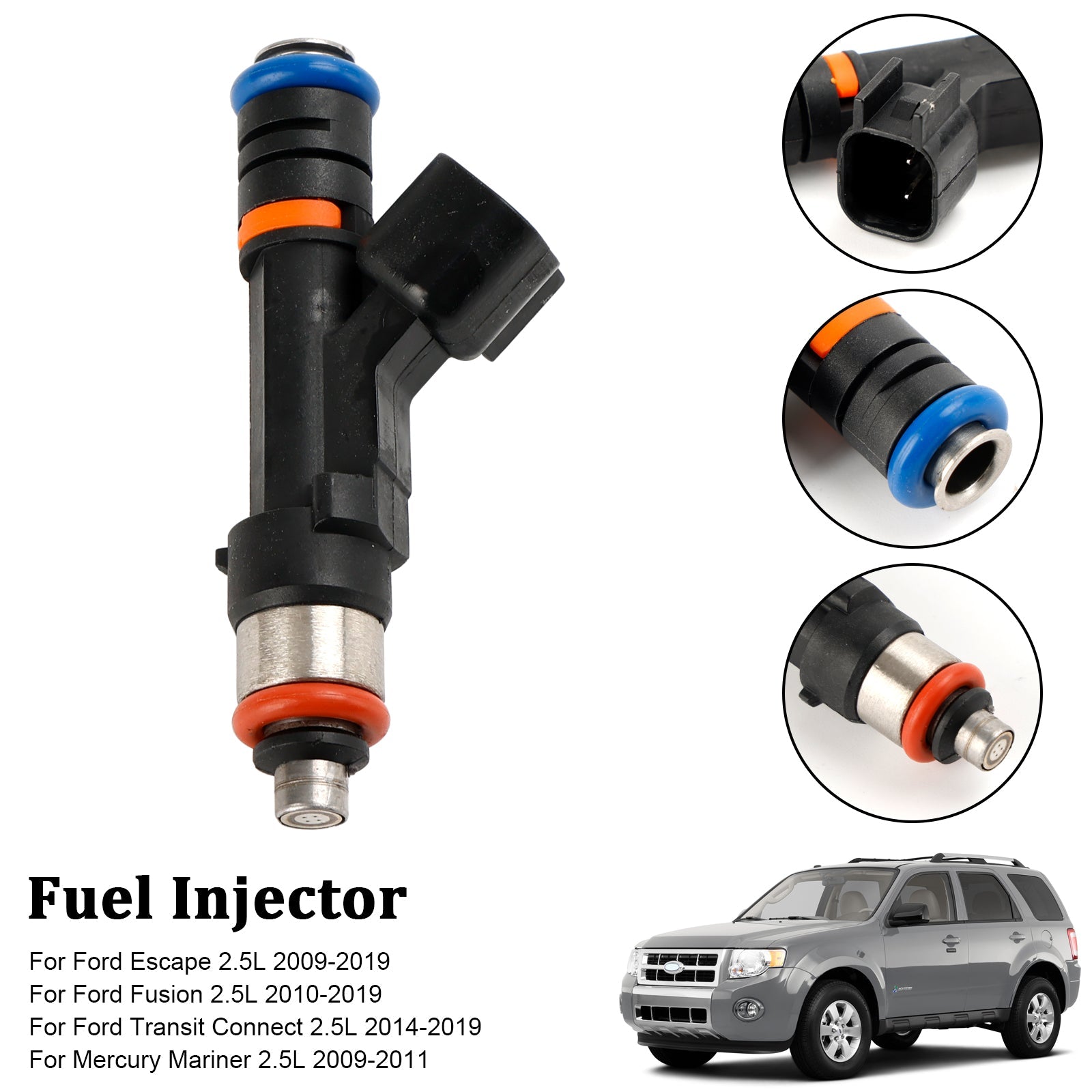 PALASER 2009-2011 Mazda Tribute 2.5L Fuel Injector 0280158162 9E5Z9F593A 822-11210 800-2035N - Image 9