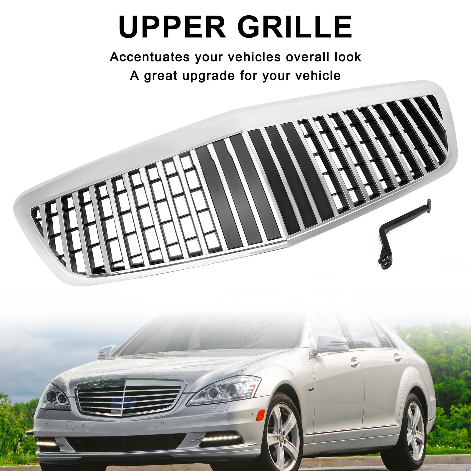 PALASER 2010-2013 Benz W221 S-class S400 S450 S550 S600 S65 S63 Maybach Style Front Grille Grill 22188000837712