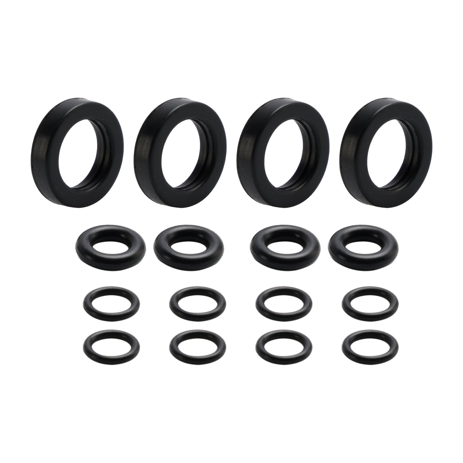 PALASER Honda Accord Crx Civic Delsol Prelude 4Pcs Fuel Injector Seal O-ring Kit BK14H - Image 7