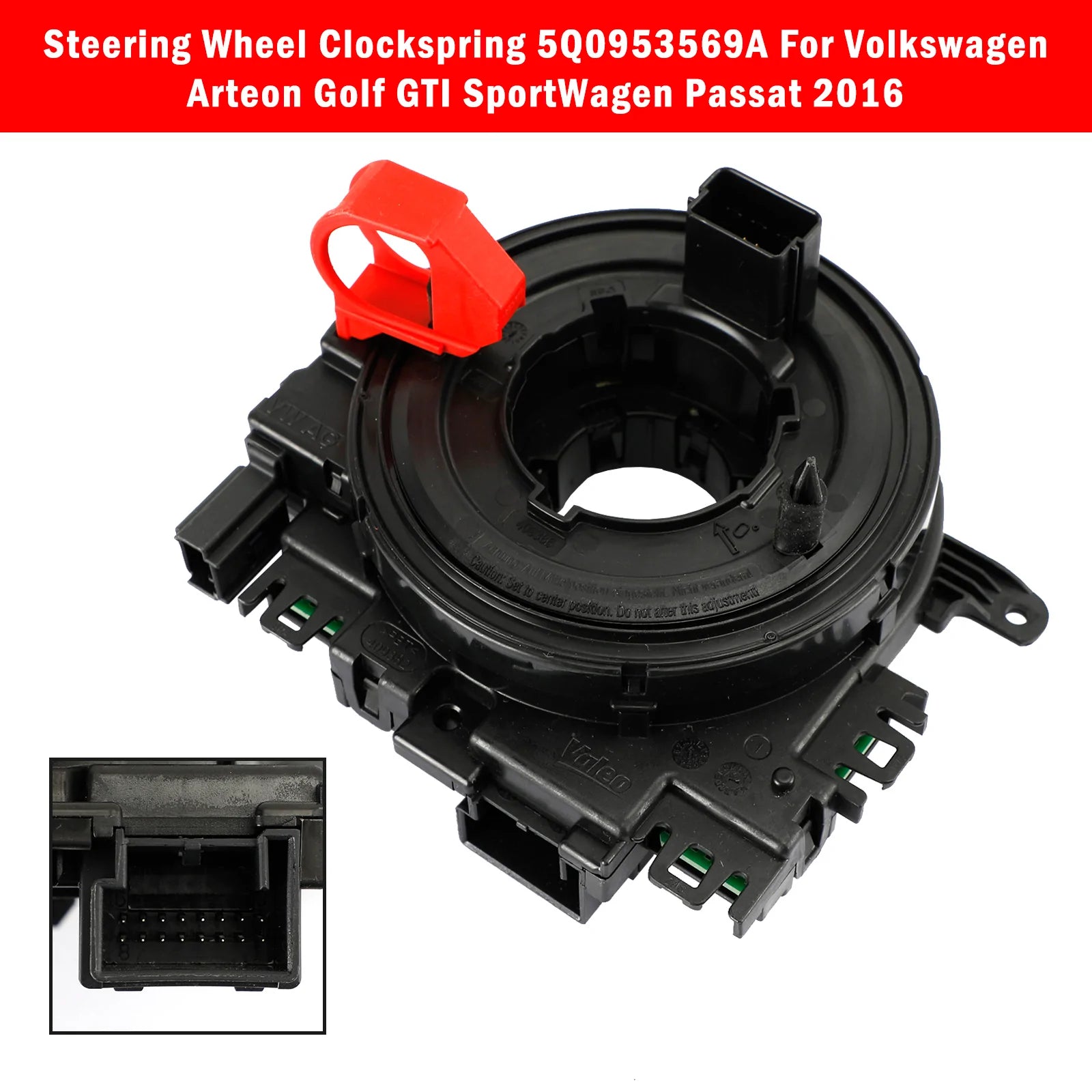 PALASER 2015-2018 Vw Golf 5Q0953569A Steering Wheel Clockspring - Image 5
