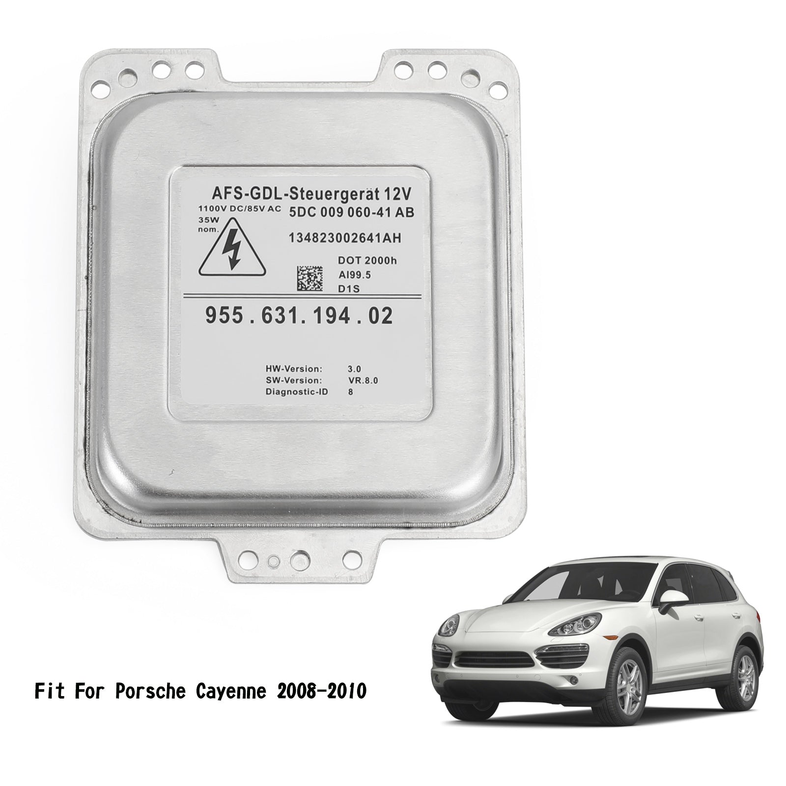 PALASER Porsche Cayenne 2008-2010 Xenon Hid Ballast Control Unit Module 955-631-194-02 - Image 4