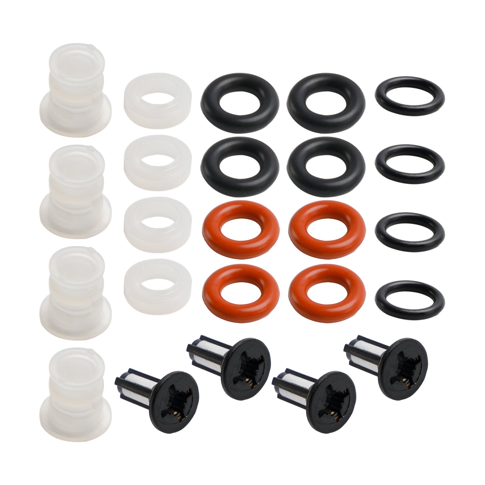 PALASER 2004-2008 Acura Tsx Fuel Injector Repair O-rings Seals Kit 16450-PRB-A01 - Image 10