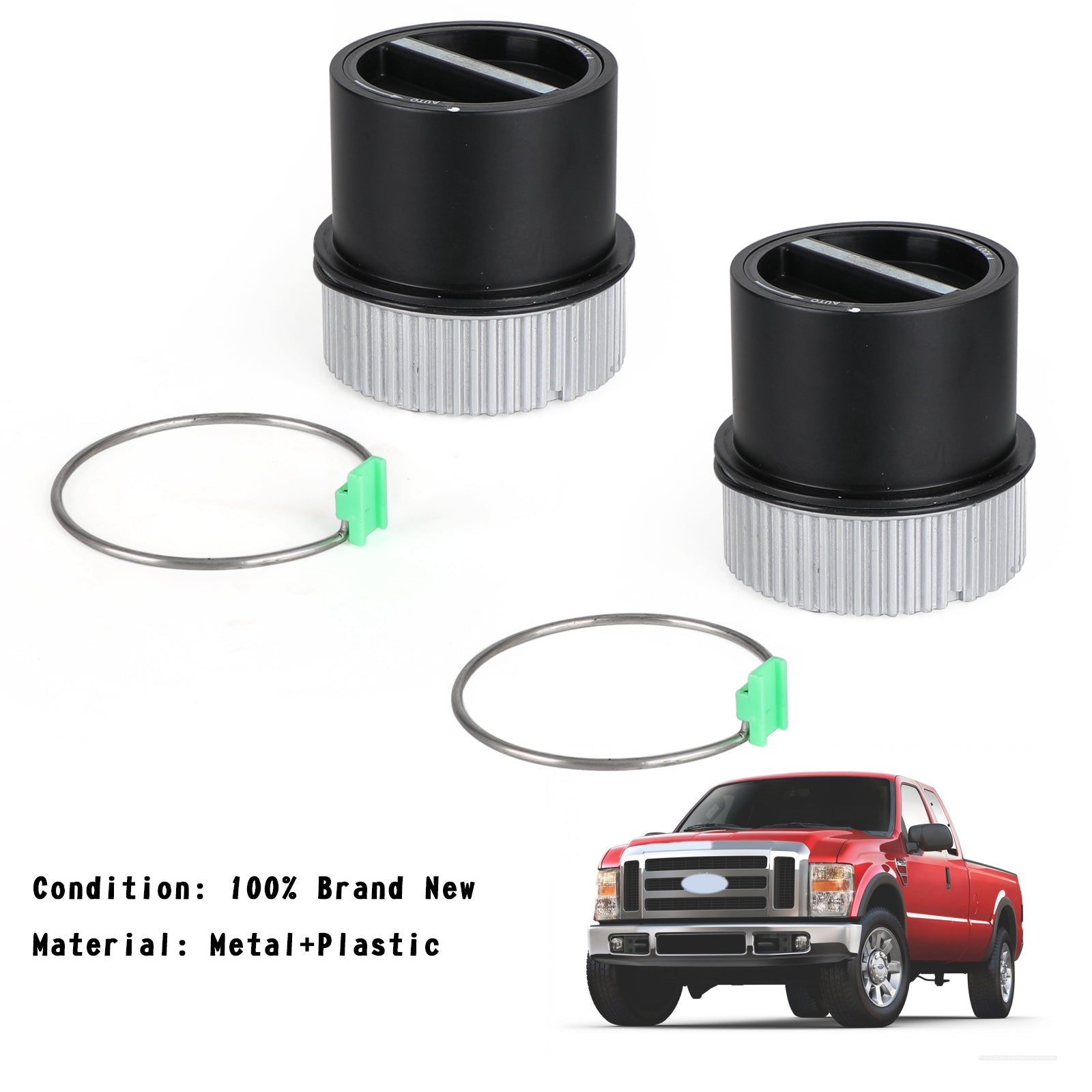 PALASER 1999-2004 Ford F-250 Super Duty 2x Front Locking Hub 1C3Z-3B396-CB - Image 3
