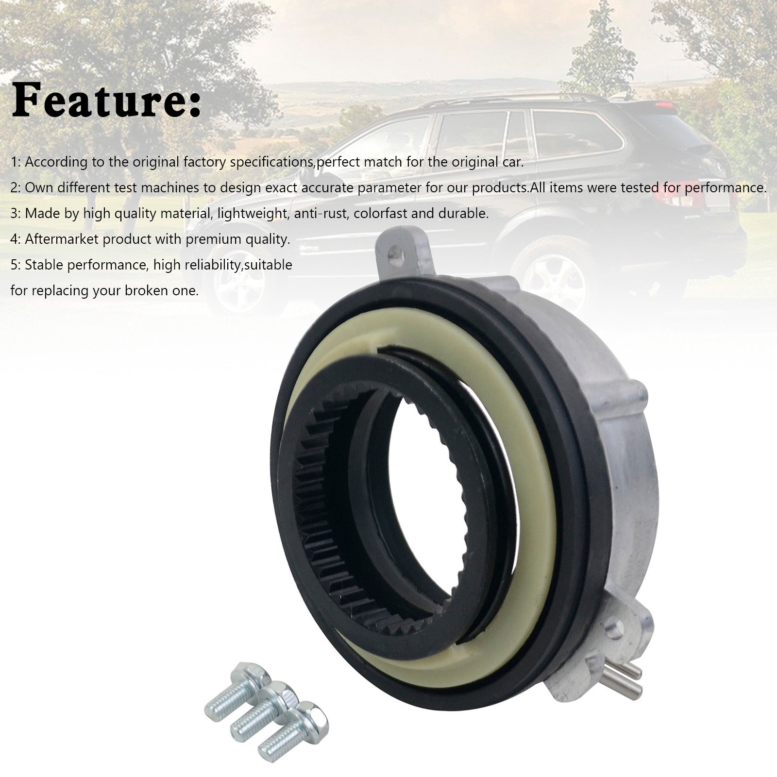 PALASER 01/2013-02/2019 Korando Sports/actyon Sports2 Lock Hub Actuator 4151009100 4151009000 - Image 4
