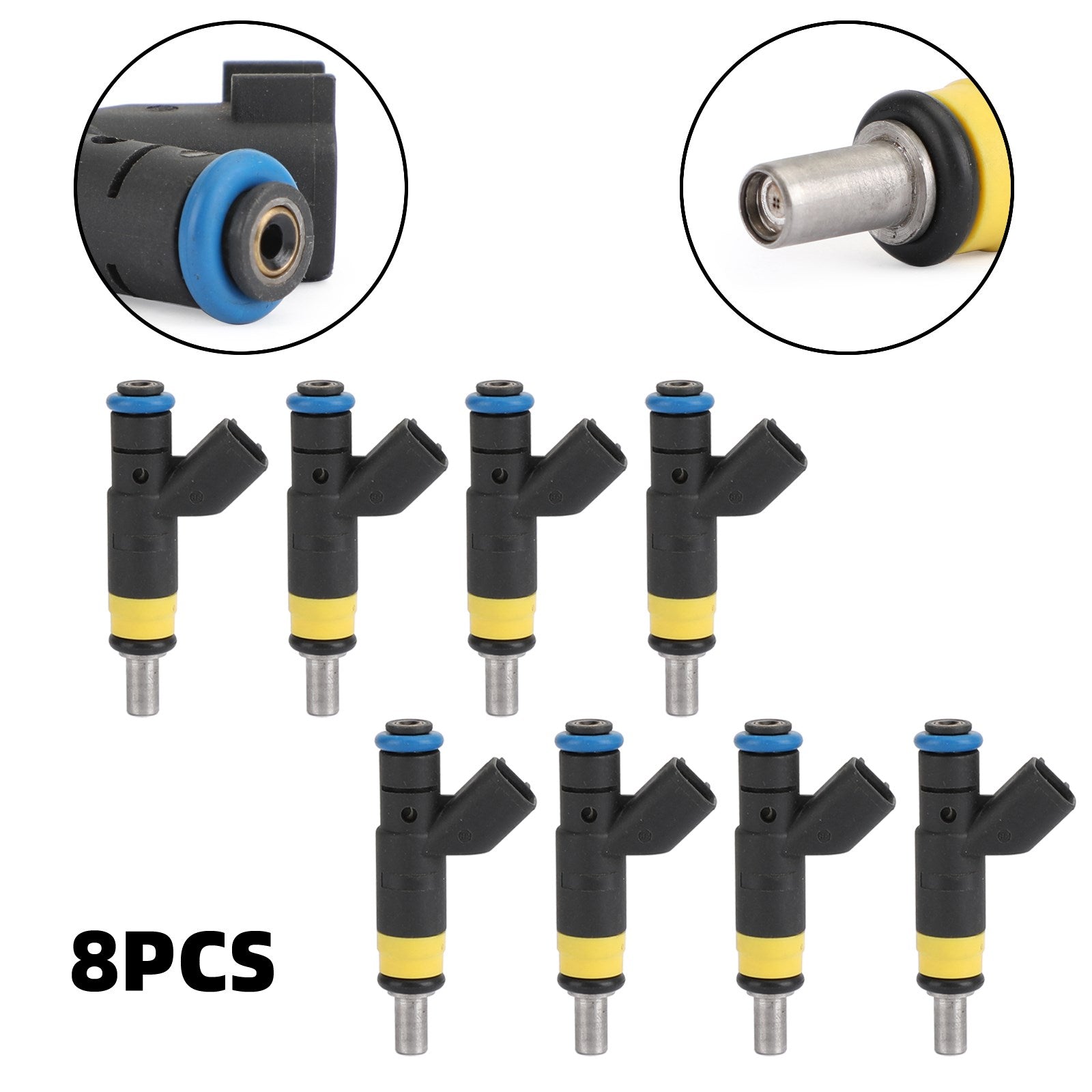 PALASER 2005-2018 Chrysler 300 5.7L 8Pcs Fuel Injectors 05037479AA 5037479AC 5037479AB FJ732 - Image 6