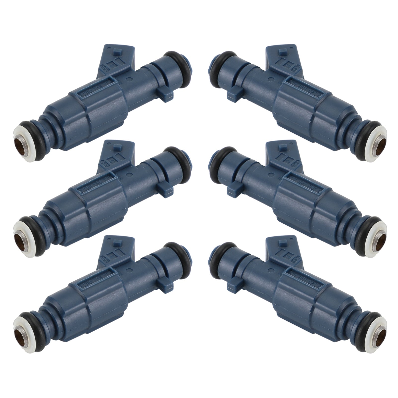PALASER Ford Ba Bf Falcon Xt Fairlaine XR6 Territory 6pcs Fuel Injectors 0280156123 - Image 11