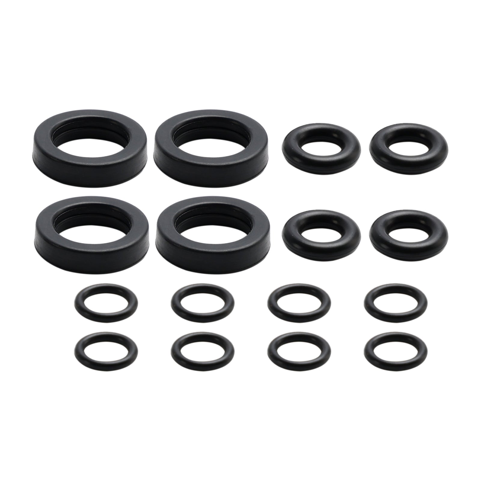 PALASER Honda Accord Crx Civic Delsol Prelude 4Pcs Fuel Injector Seal O-ring Kit BK14H - Image 10