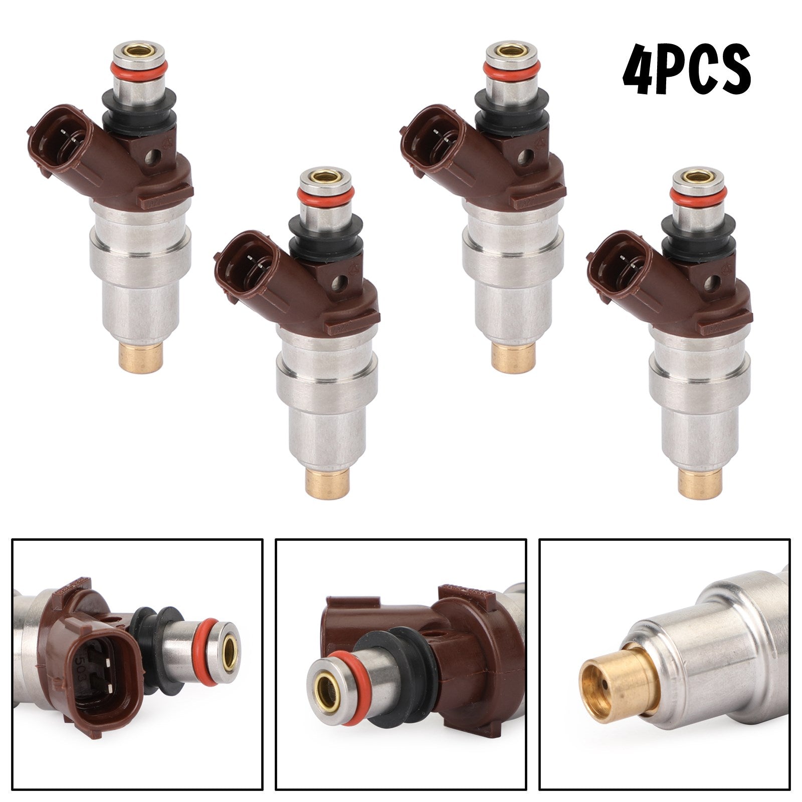PALASER 1996-2008 Toyota Land Cruiser 4PCS Fuel Injectors 23209-79095 2325075050 - Image 6