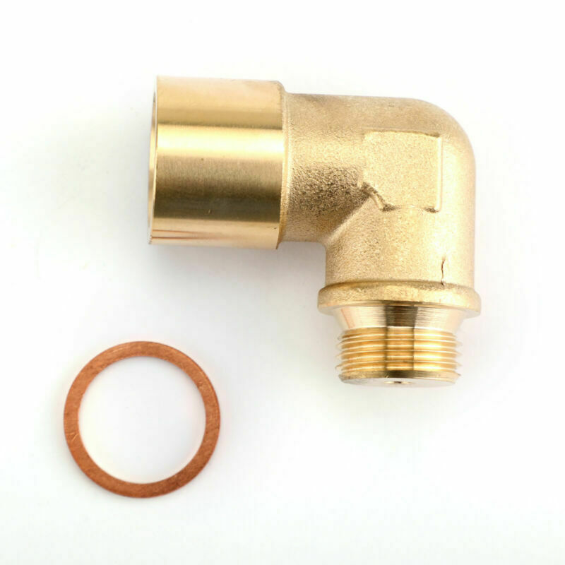 PALASER M18X1.5 02 Bung Extension O2 Oxygen Sensor Angled Extender Spacer 90 Degree - Image 6