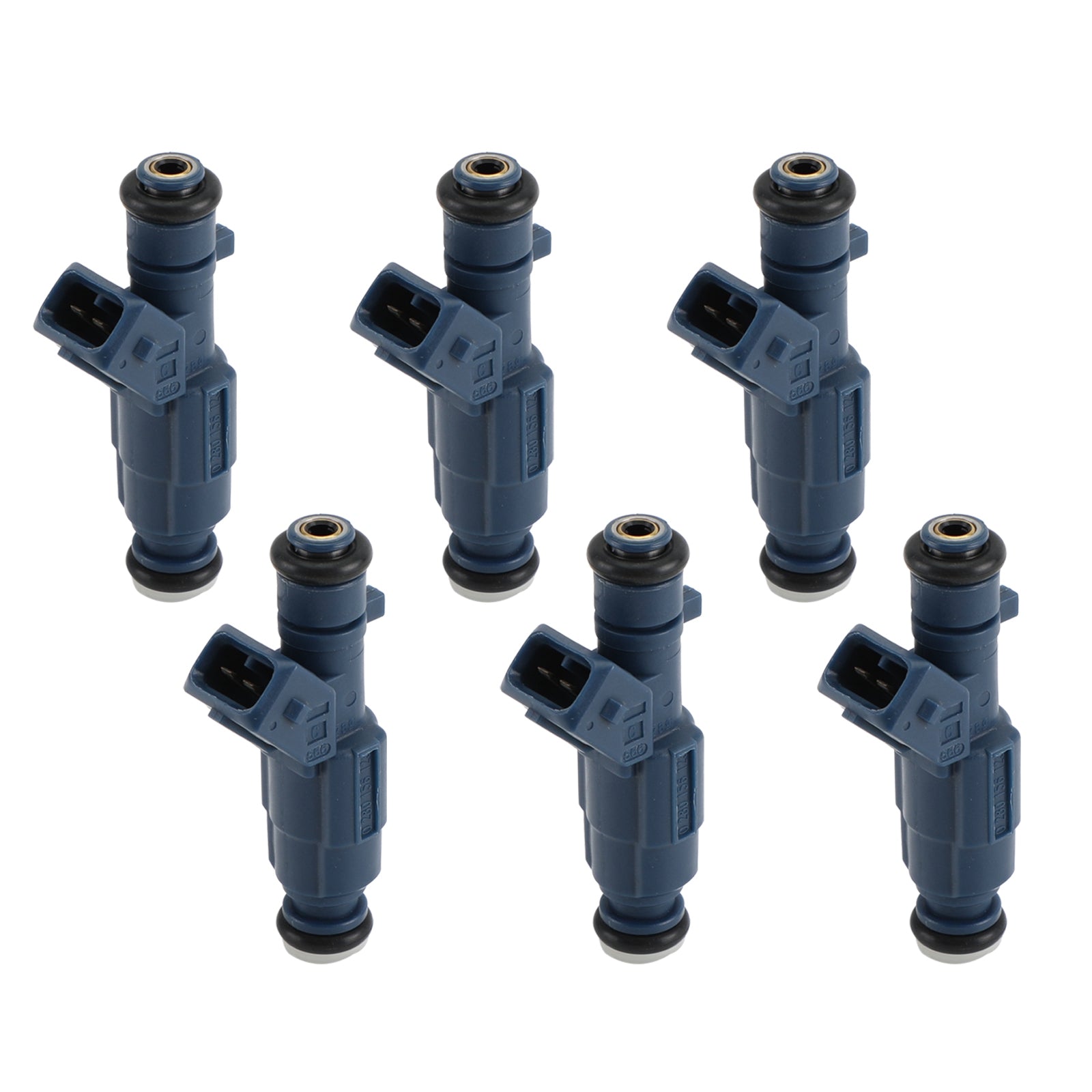 PALASER Ford Ba Bf Falcon Xt Fairlaine XR6 Territory 6pcs Fuel Injectors 0280156123 - Image 2