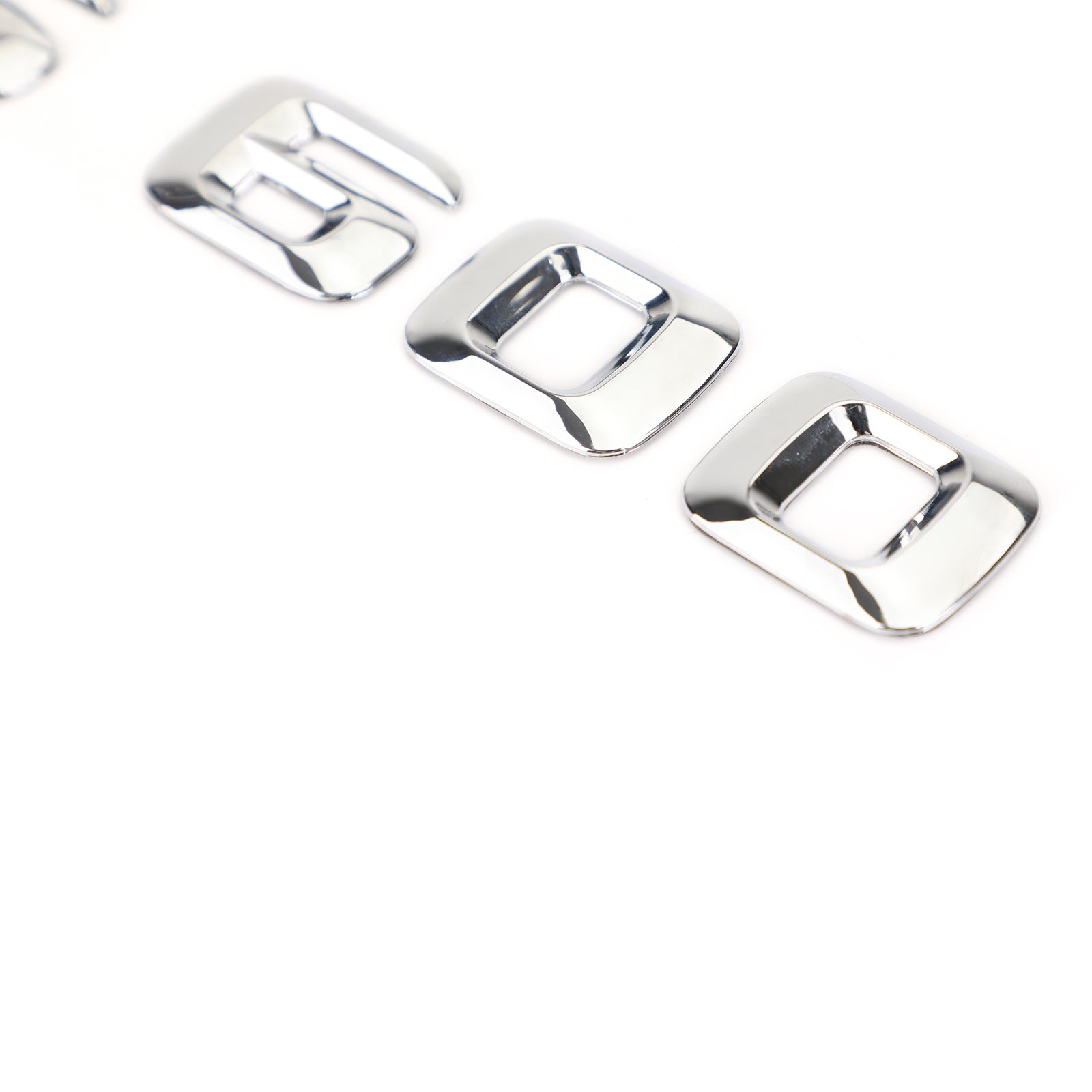 PALASER Rear Trunk Emblem Badge Nameplate Decal Letters Numbers Fit Mercedes S600 Chrome - Image 10